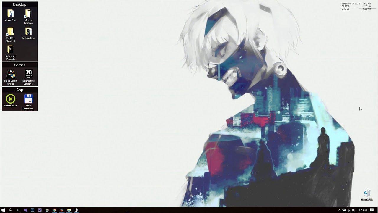 1280x720 Tokyo Ghoul Anime HD LIve Wallpaper