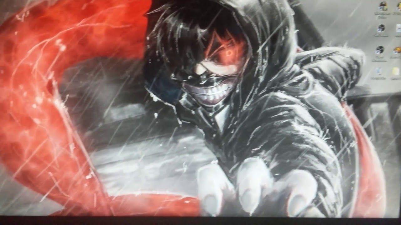 Kaneki live wallpaper I made cant find the OC for the art  rTokyoGhoul