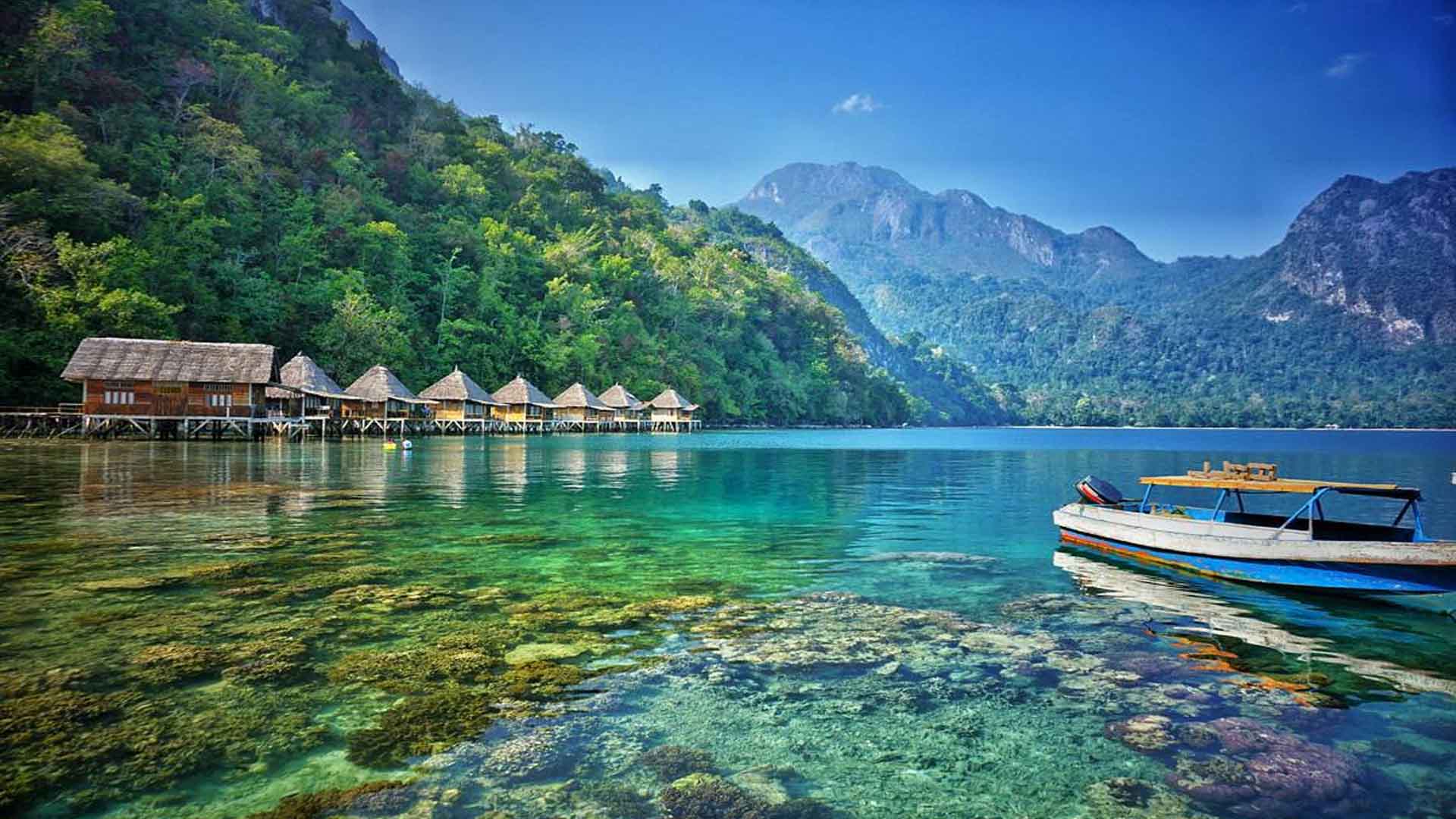 1920x1080 Exotic Unspoiled Beaches in Indonesia