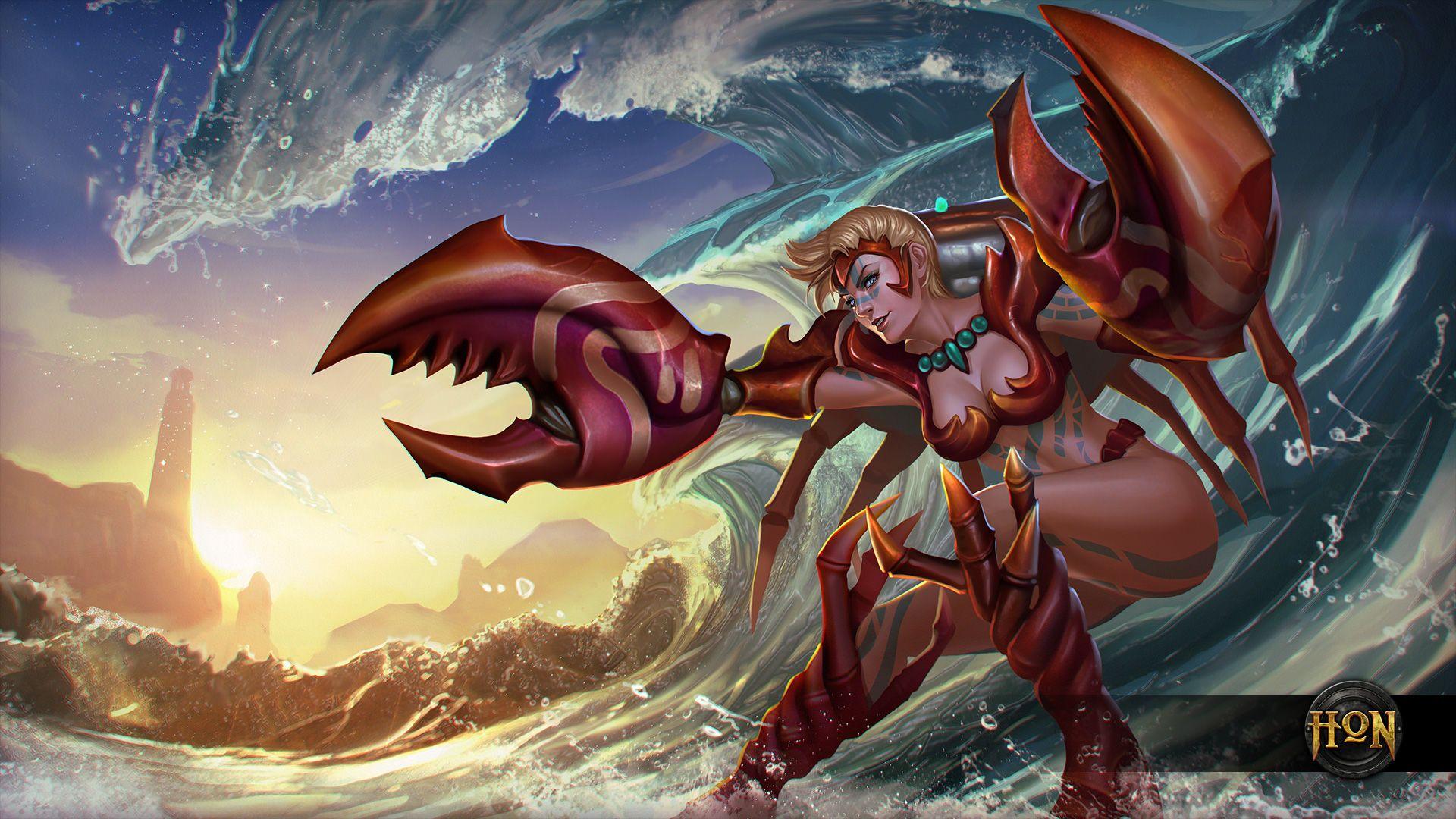 1920x1080 Cancer Kraken Wallpaper. Heroes of Newerth Lore