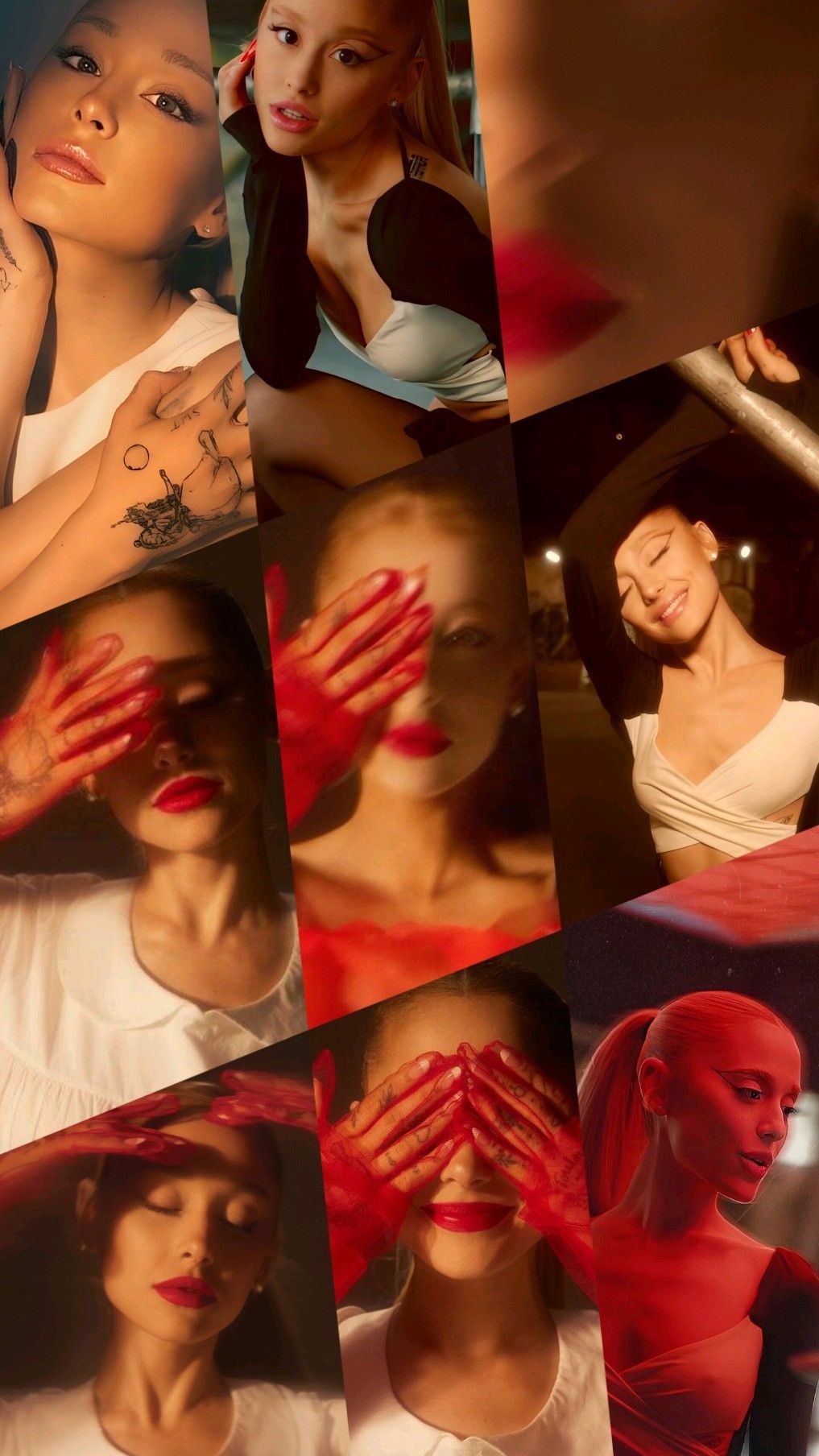 1017x1808 Ariana Grande Eternal Sunshine collage