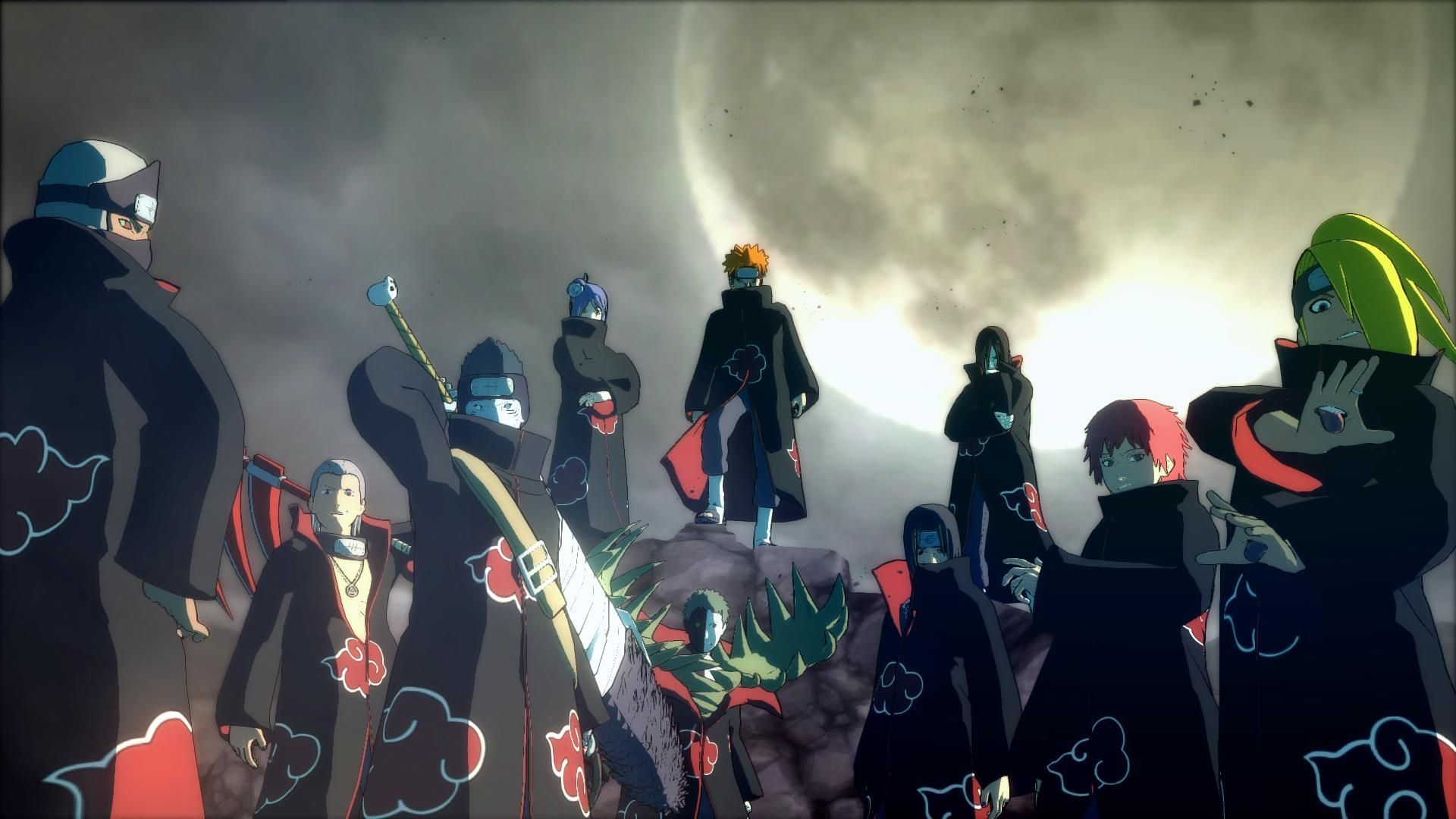 1920x1080 Naruto Villains Wallpaper