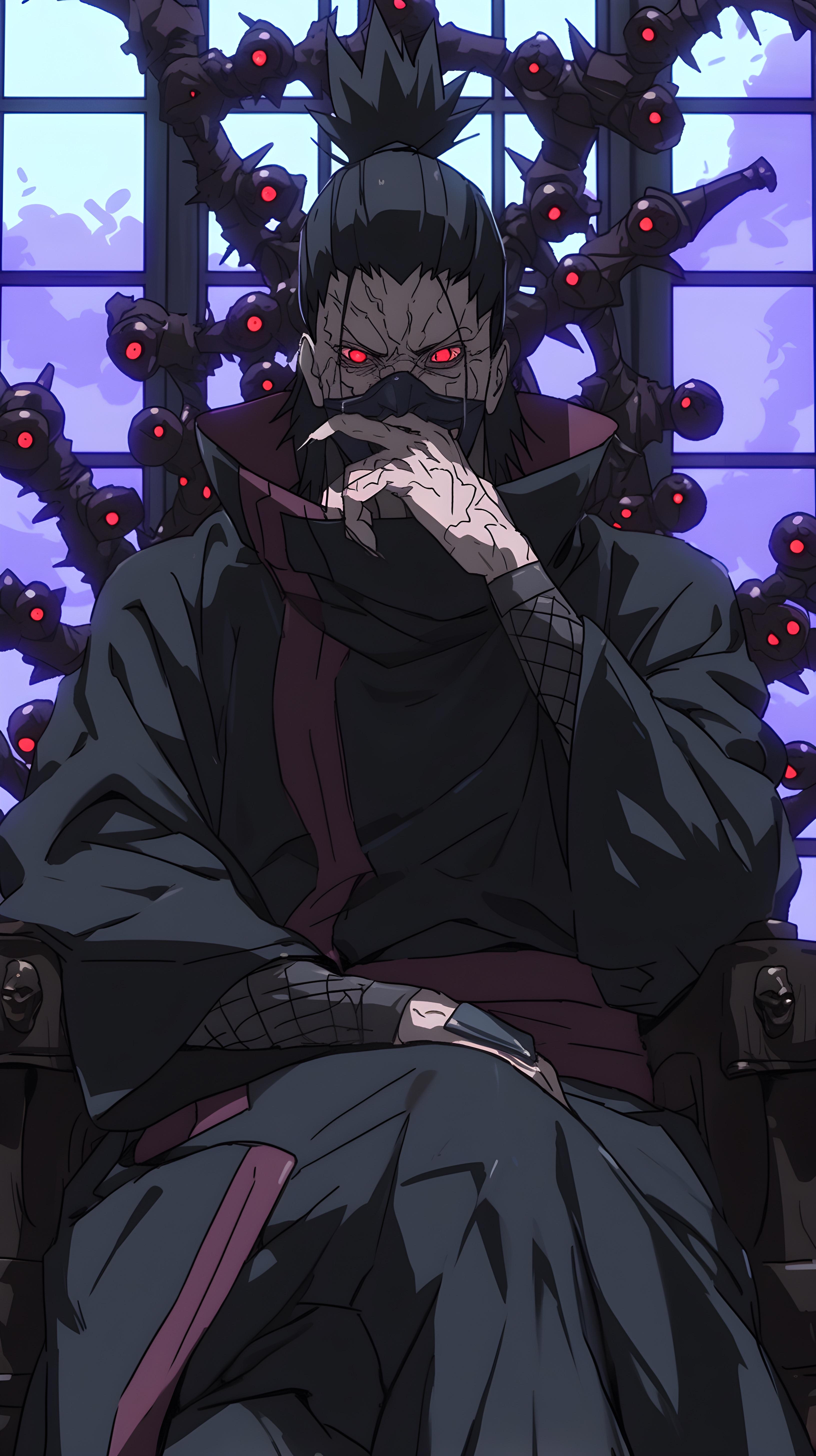 3264x5824 Naruto Villains
