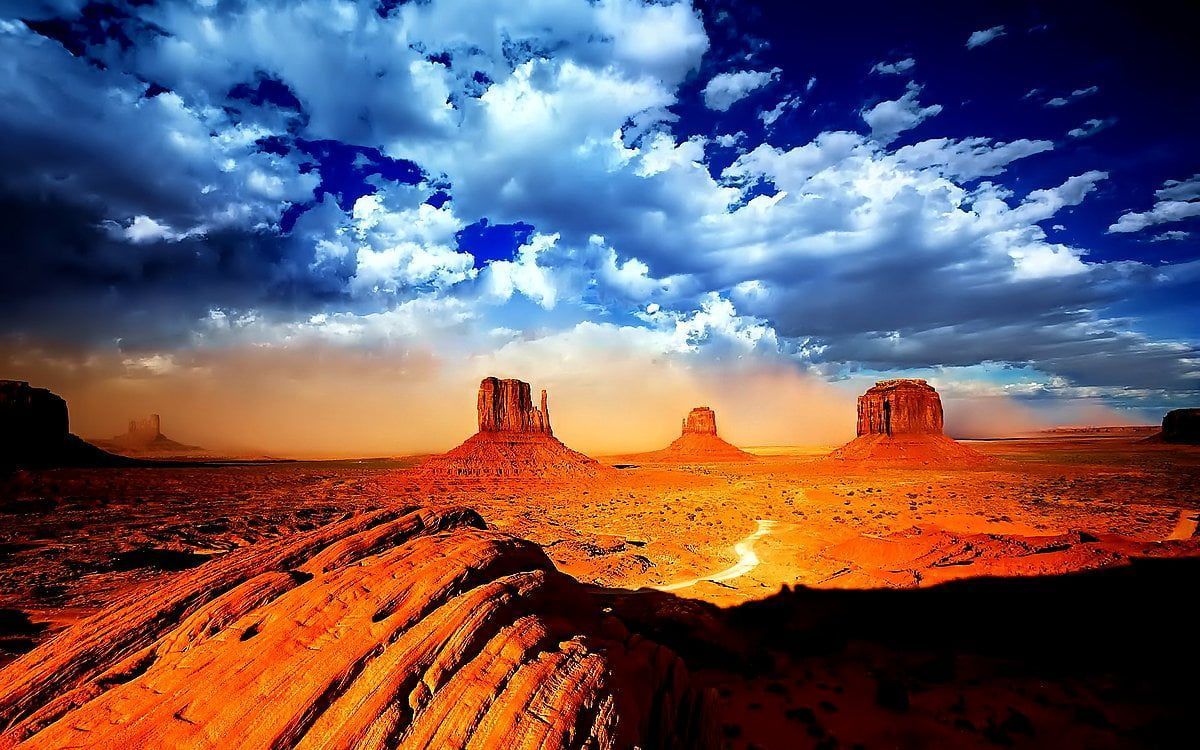 1200x750 HD Monument Valley, Desert, Arizona