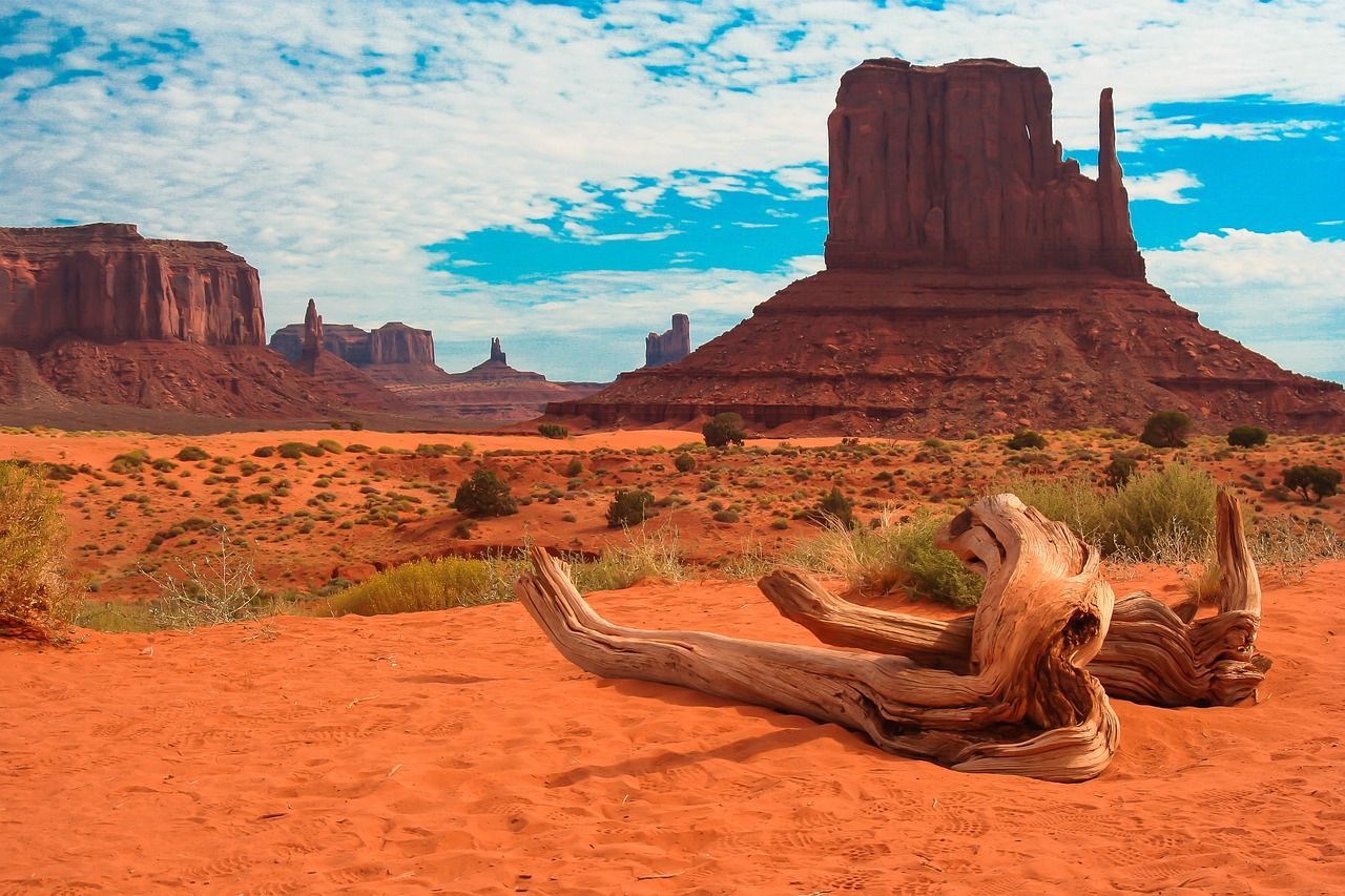 1280x853 Arizona Blue Sky Clouds Dead