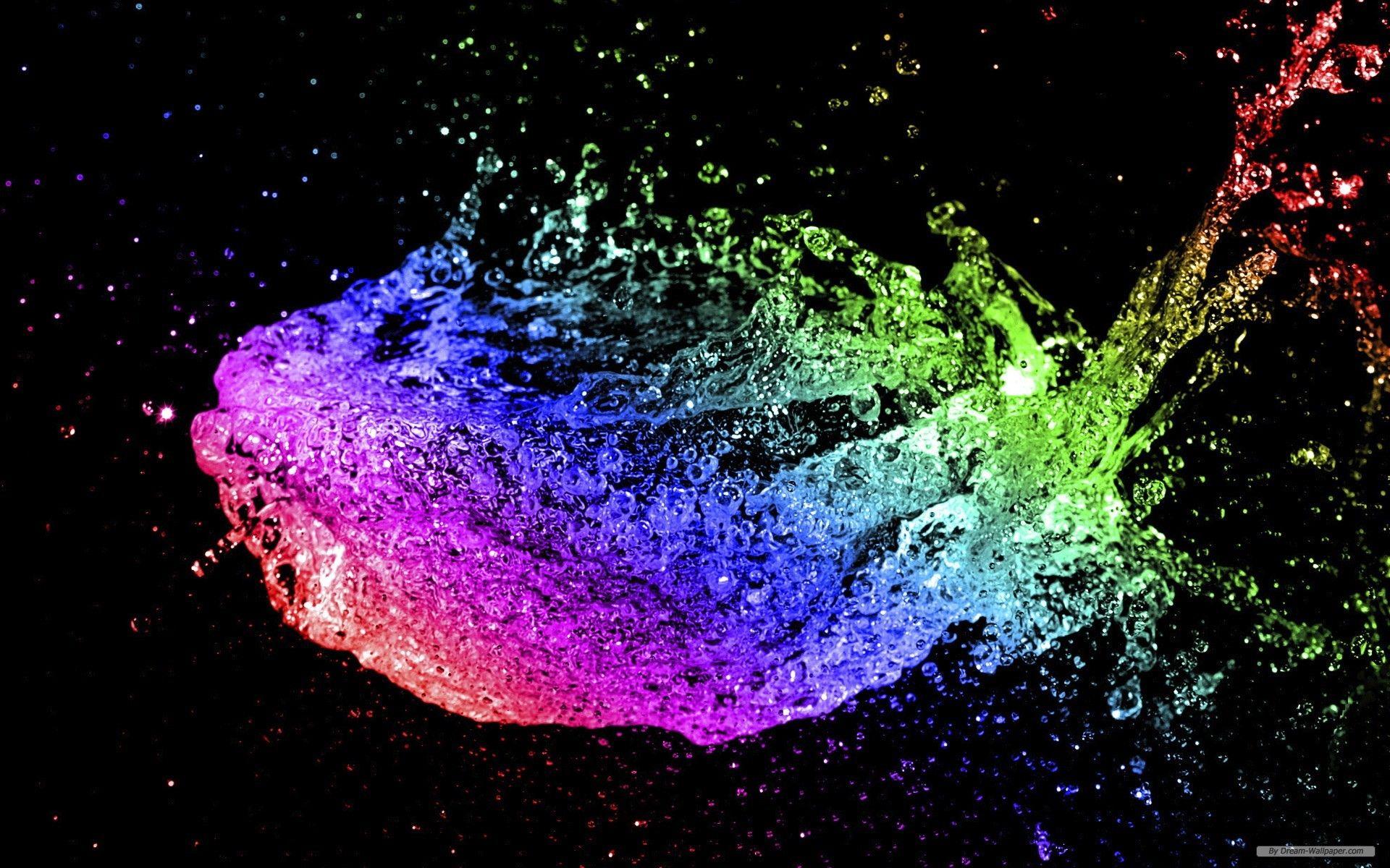 1920x1200 Color splash wallpaper