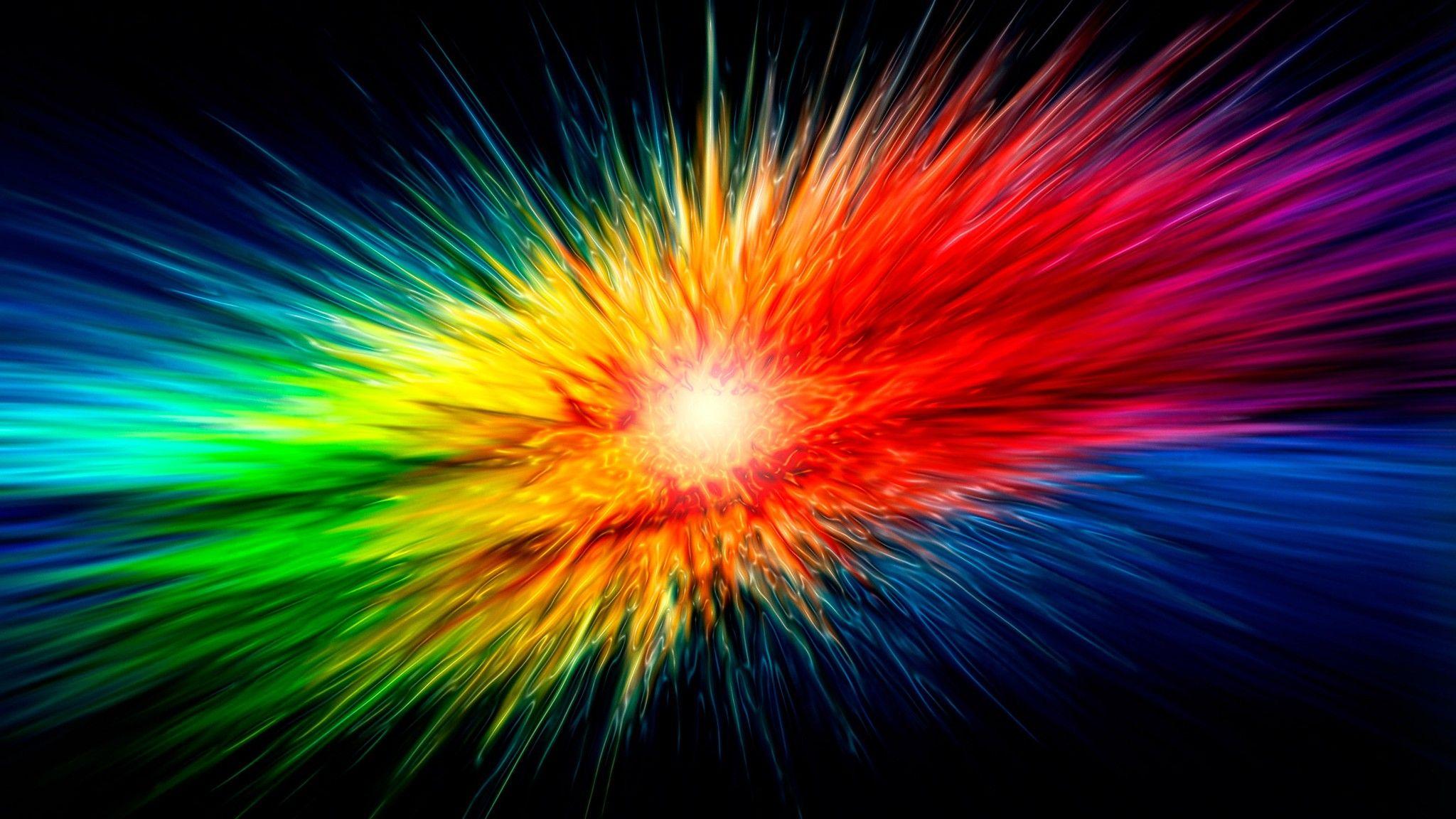 2048x1152 abstract, multicolor, color splash, colors wallpaper