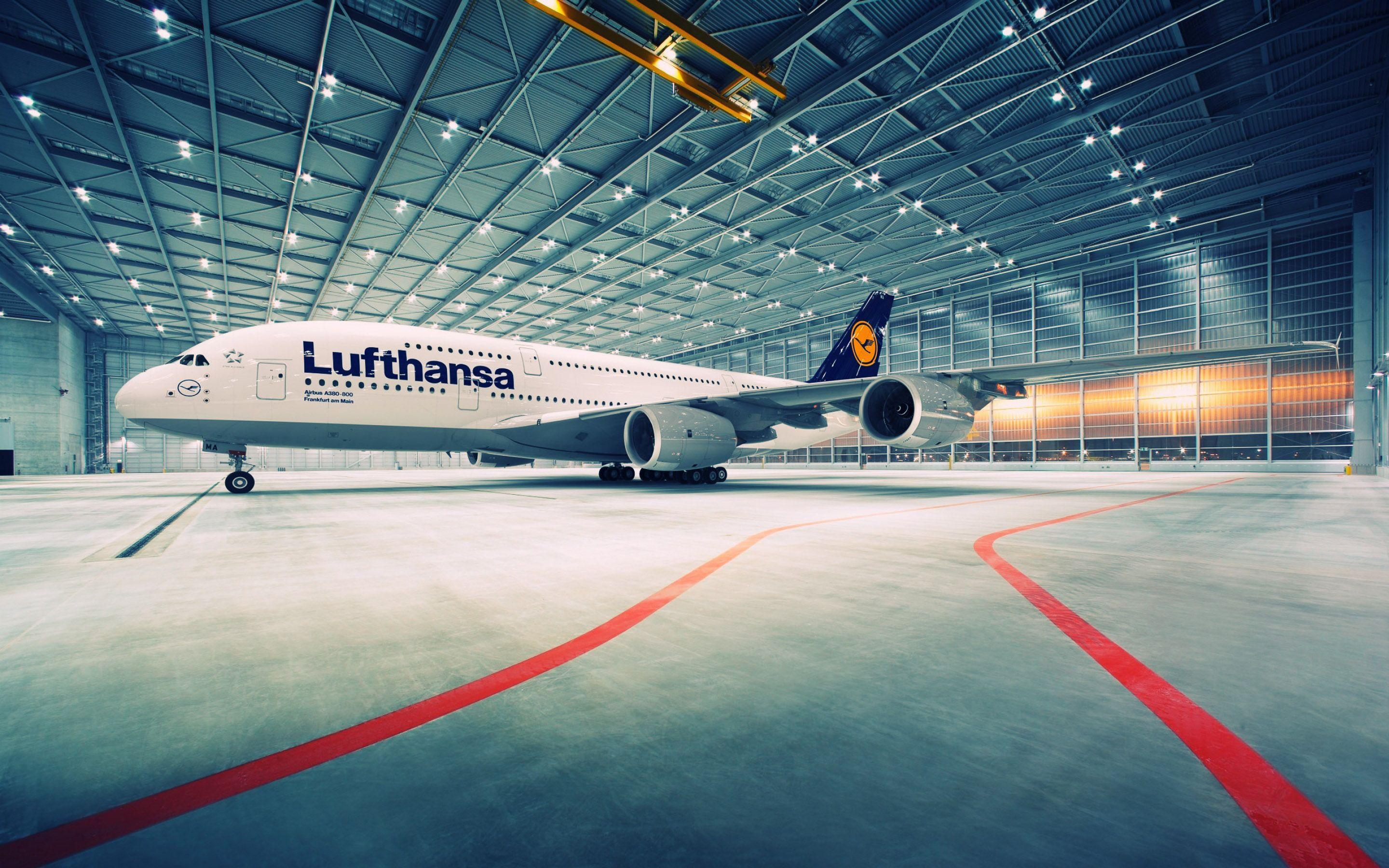 2880x1800 Lufthansa Airbus A380 Wallpaperx1800
