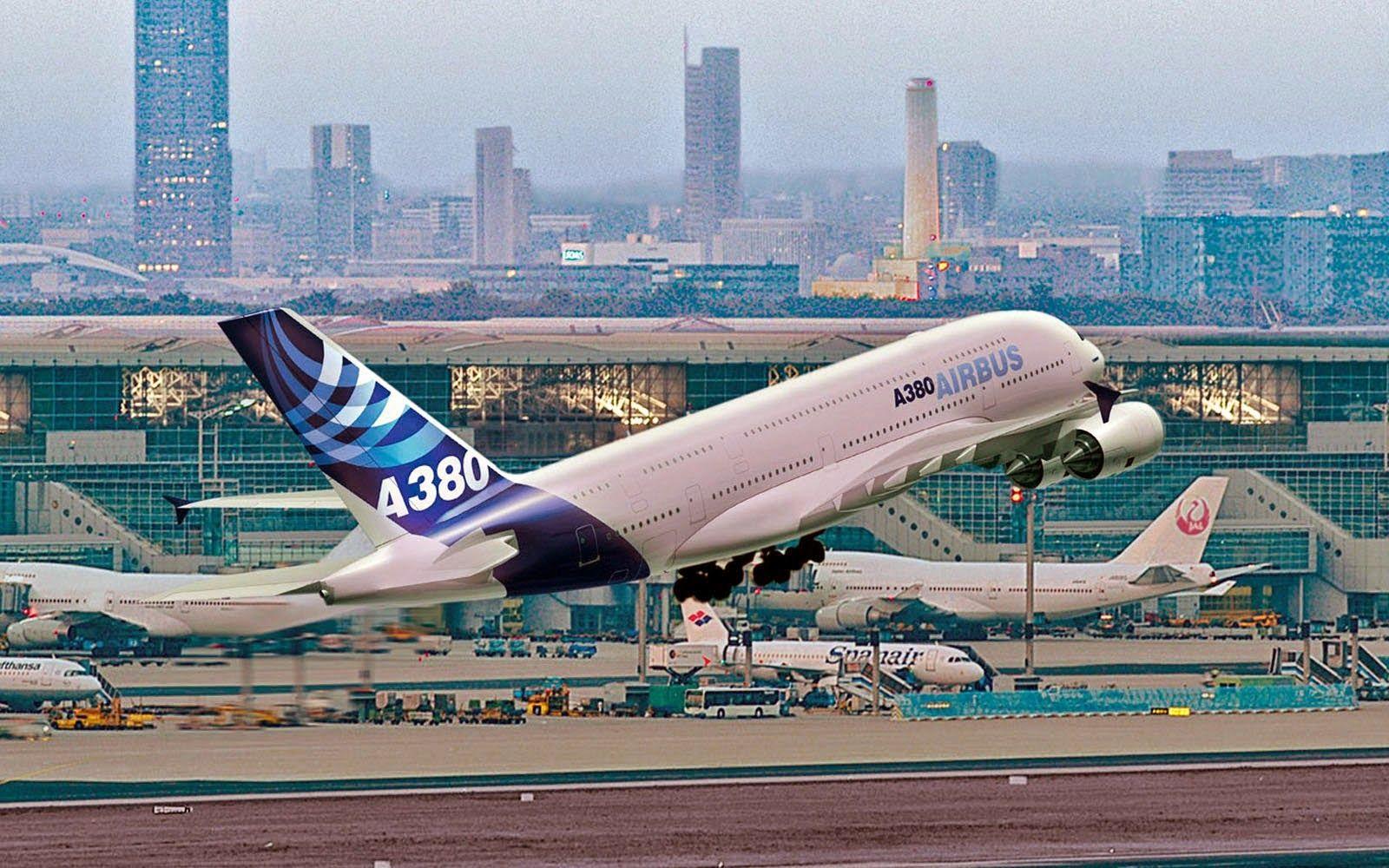 Airbus A380 Wallpapers - Top Free Airbus A380 Backgrounds - WallpaperAccess