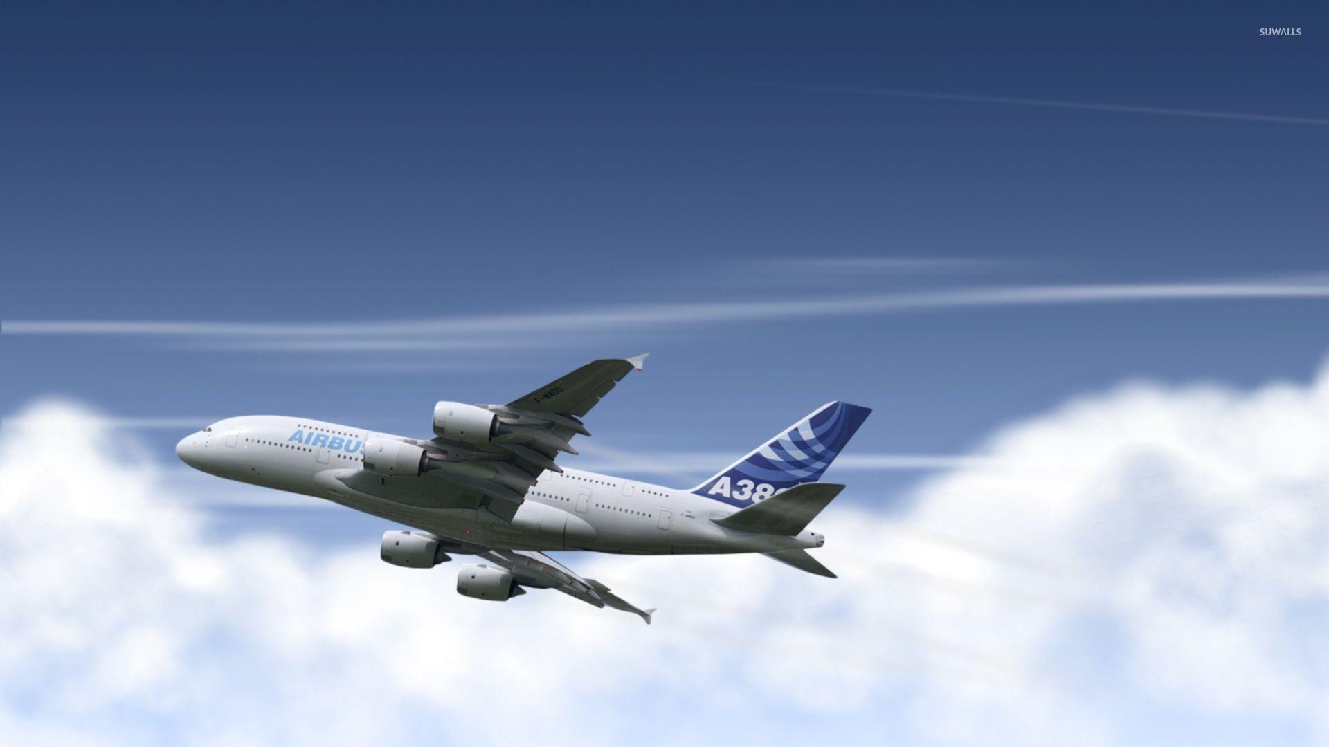 1920x1080 Airbus A380 Wallpaper VQ4S 0.21 Mb