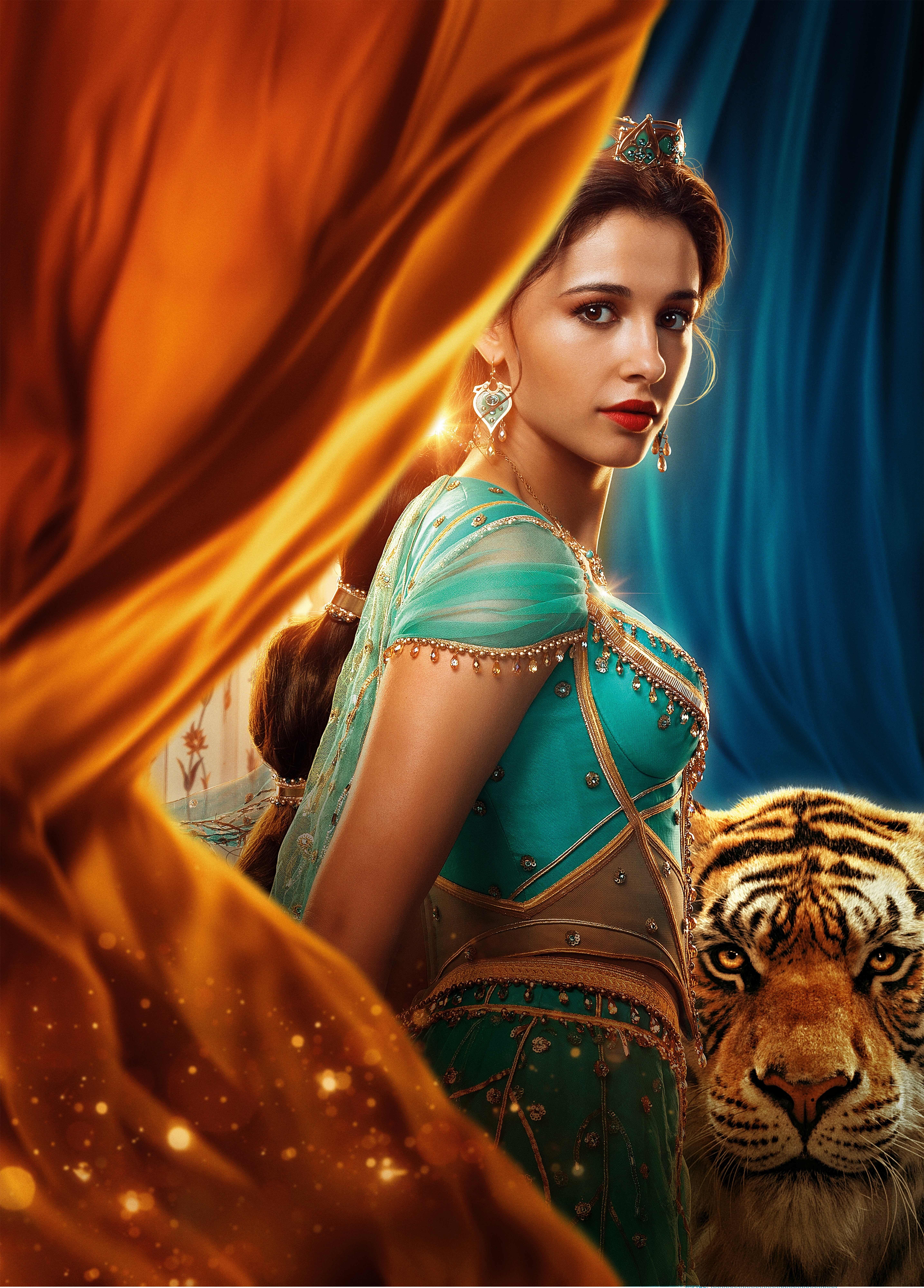 5739x8000 Princess Jasmine in Aladdin Movie 2019 Wallpaper, HD Movies