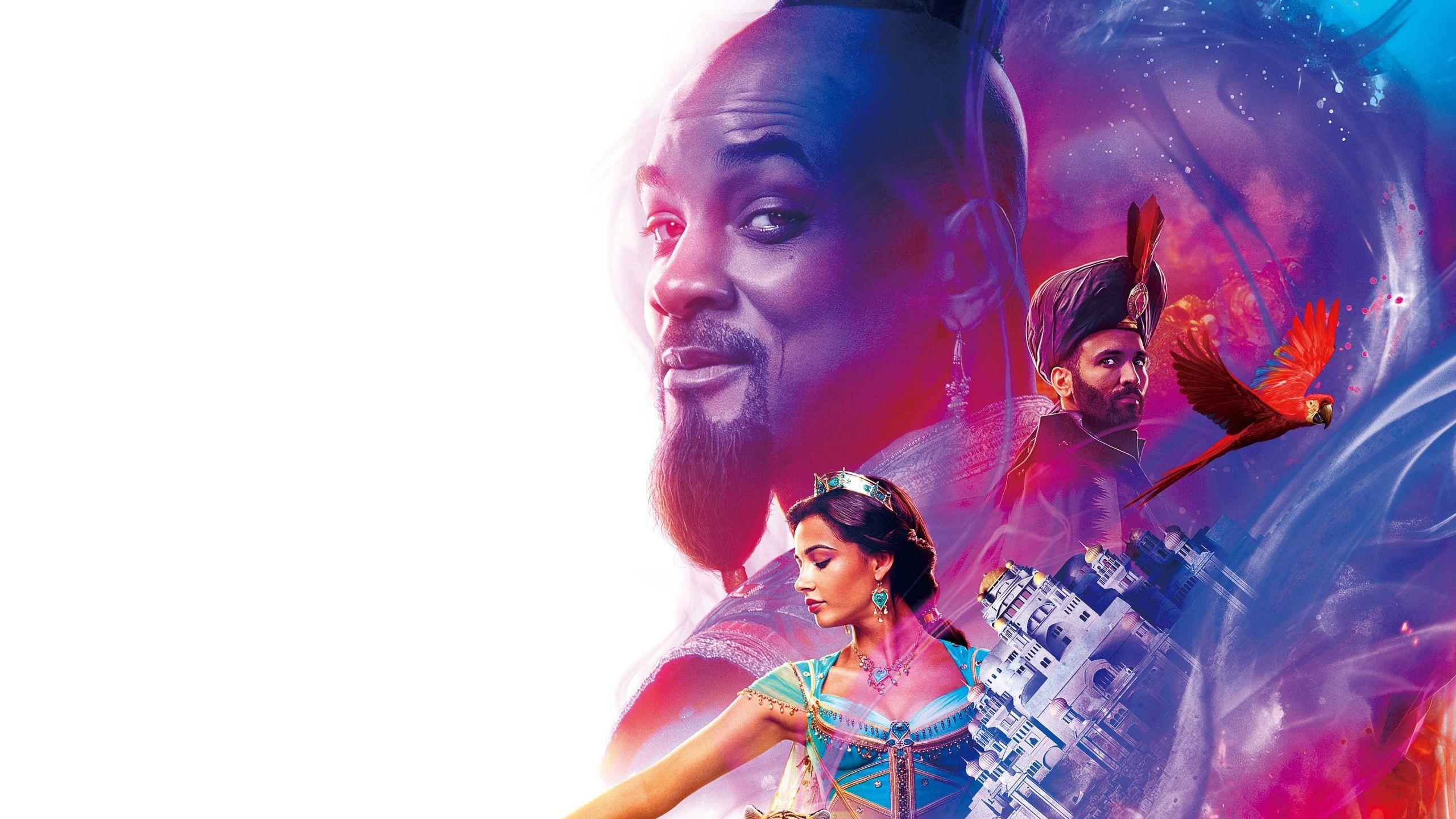 2560x1440 Wallpaper 4k Aladdin Movie Poster 4k 2019 movies wallpaper