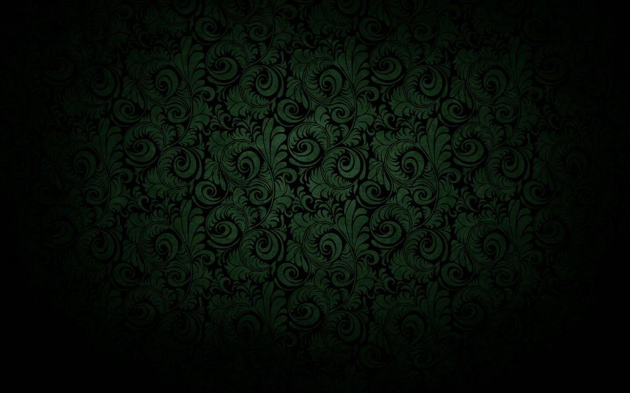 1280x800 Dark Green Wallpaper