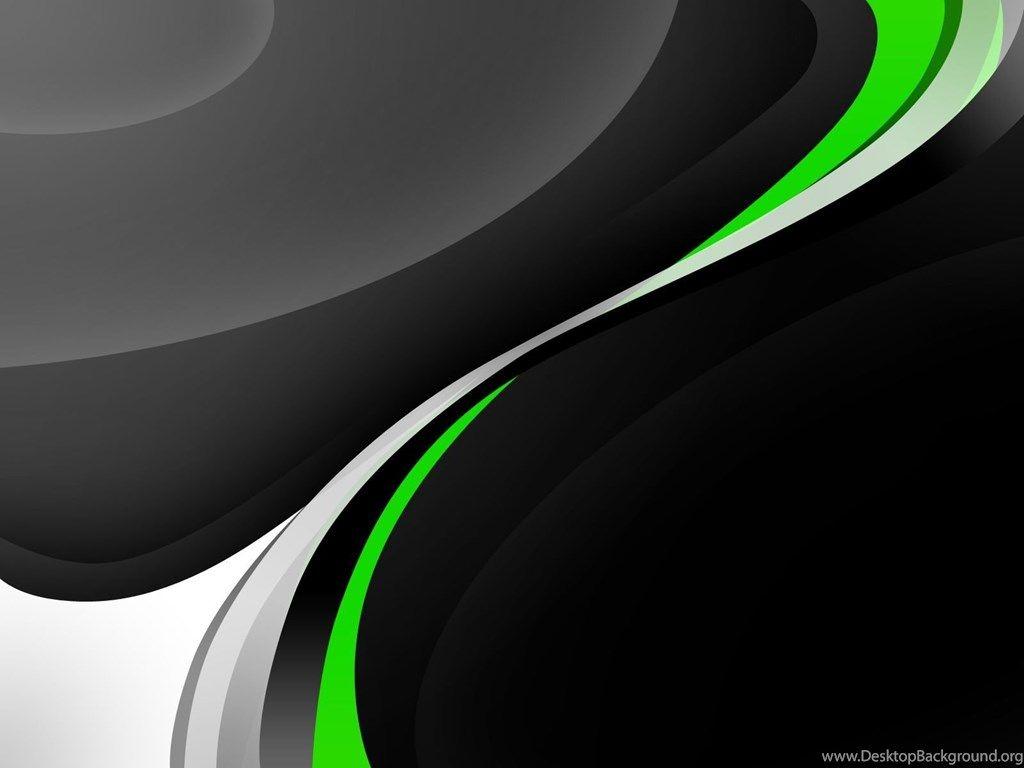 1024x768 Black And Green Wallpaper Desktop Background