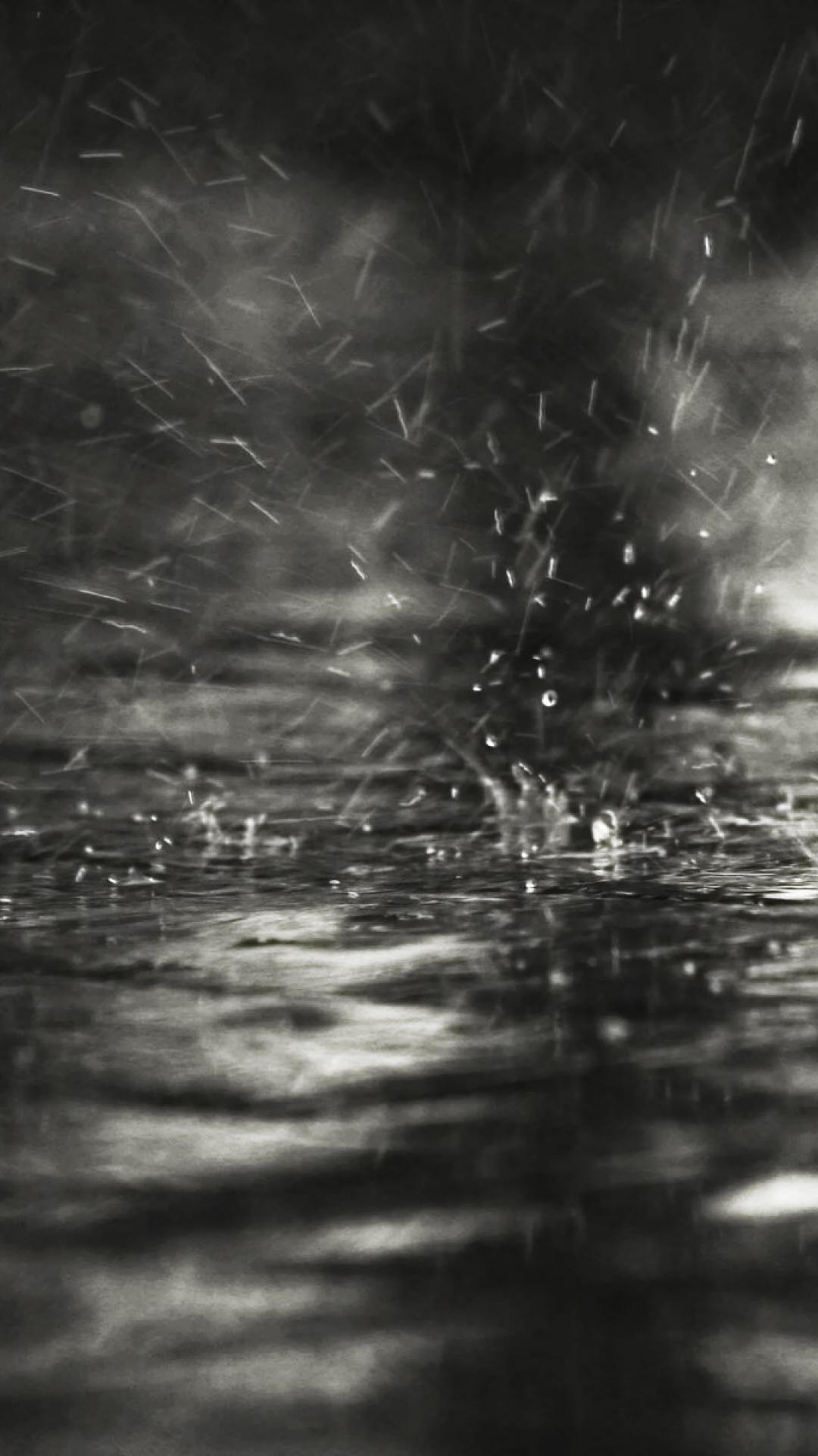 1080x1920 Nước mưa xám - Hình nền iPhone6