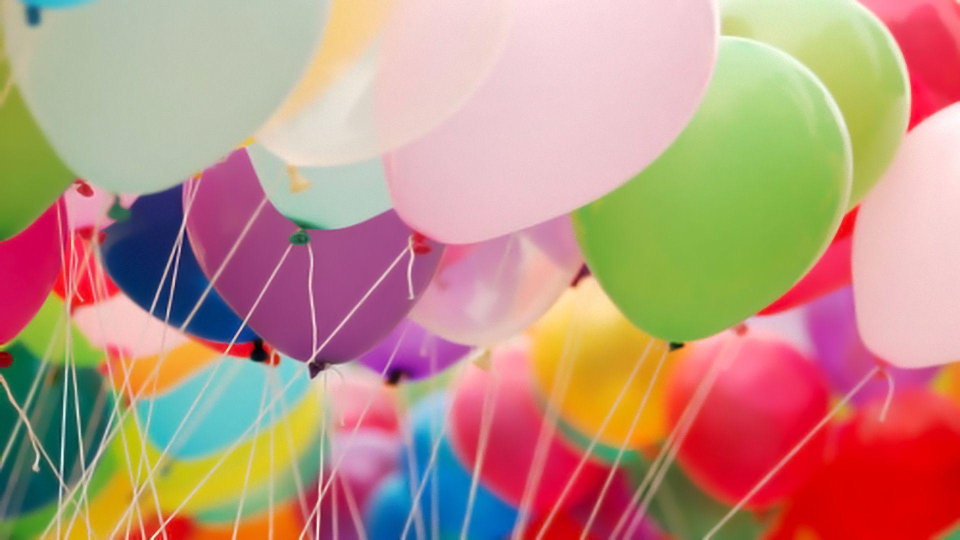 Party Balloons Wallpapers - Top Free Party Balloons Backgrounds -  WallpaperAccess