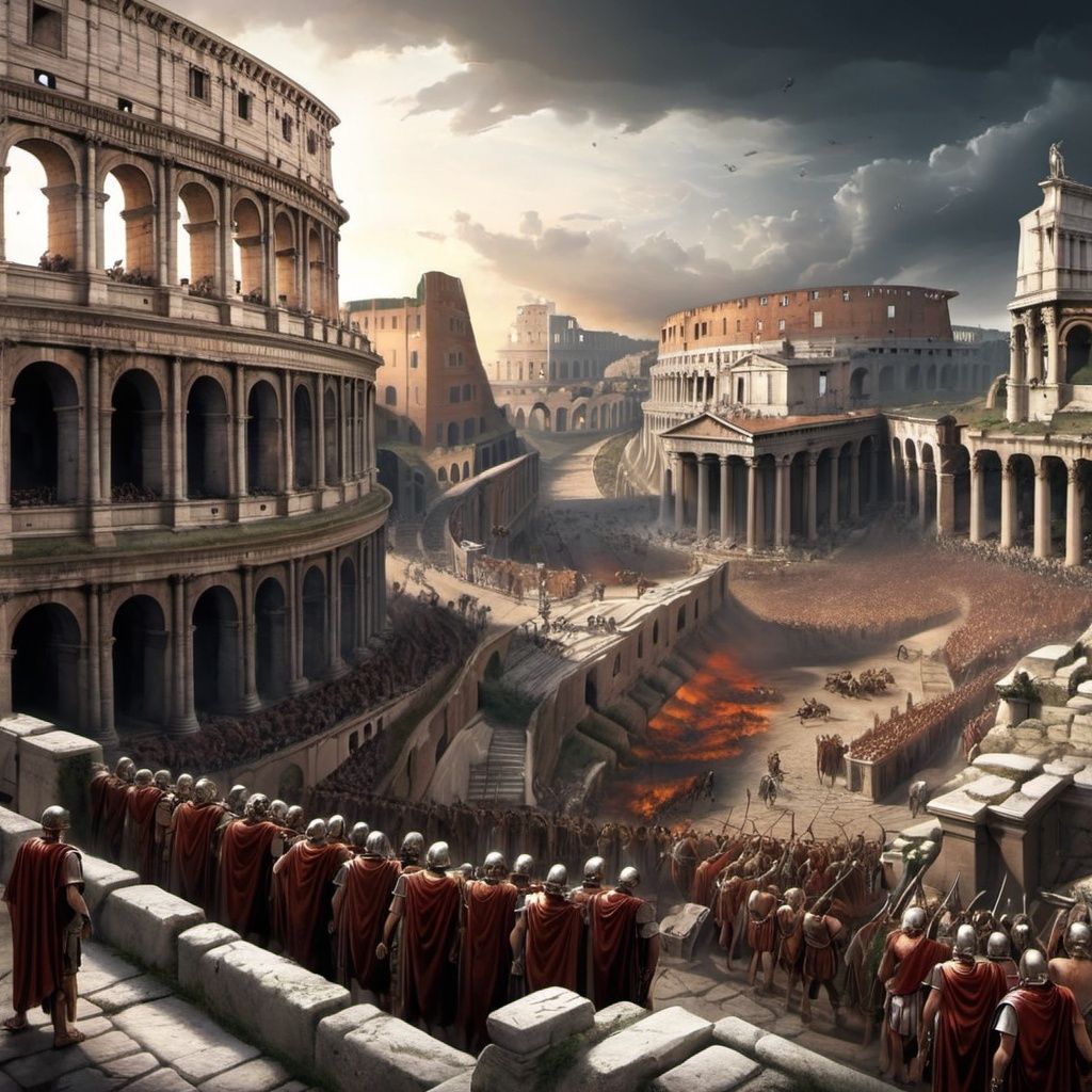 1024x1024 The Fall of Rome