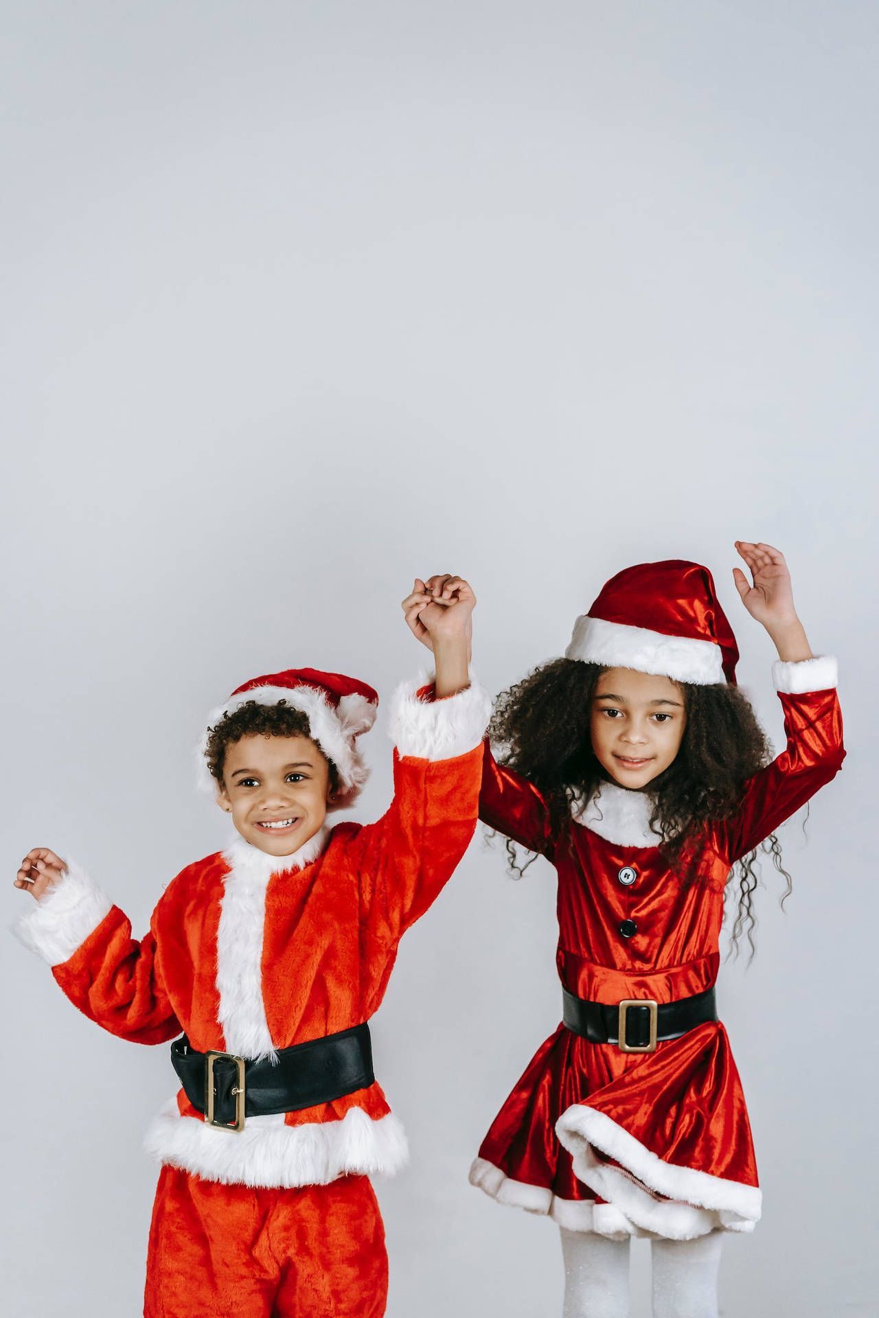 1280x1920 Santa Outfit Funny Christmas Wallpaper