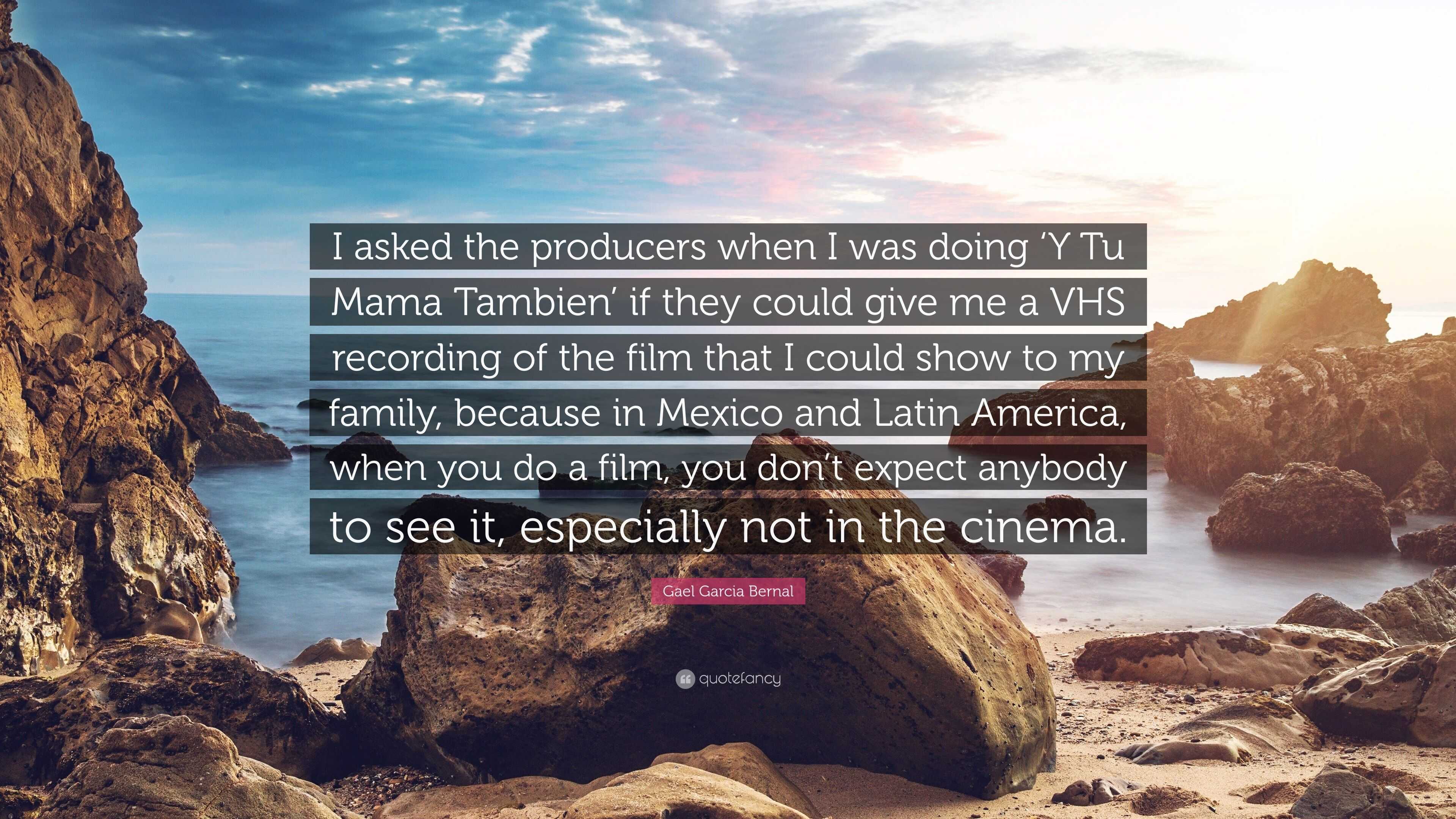 3840x2160 Gael Garcia Bernal Quote: “I asked