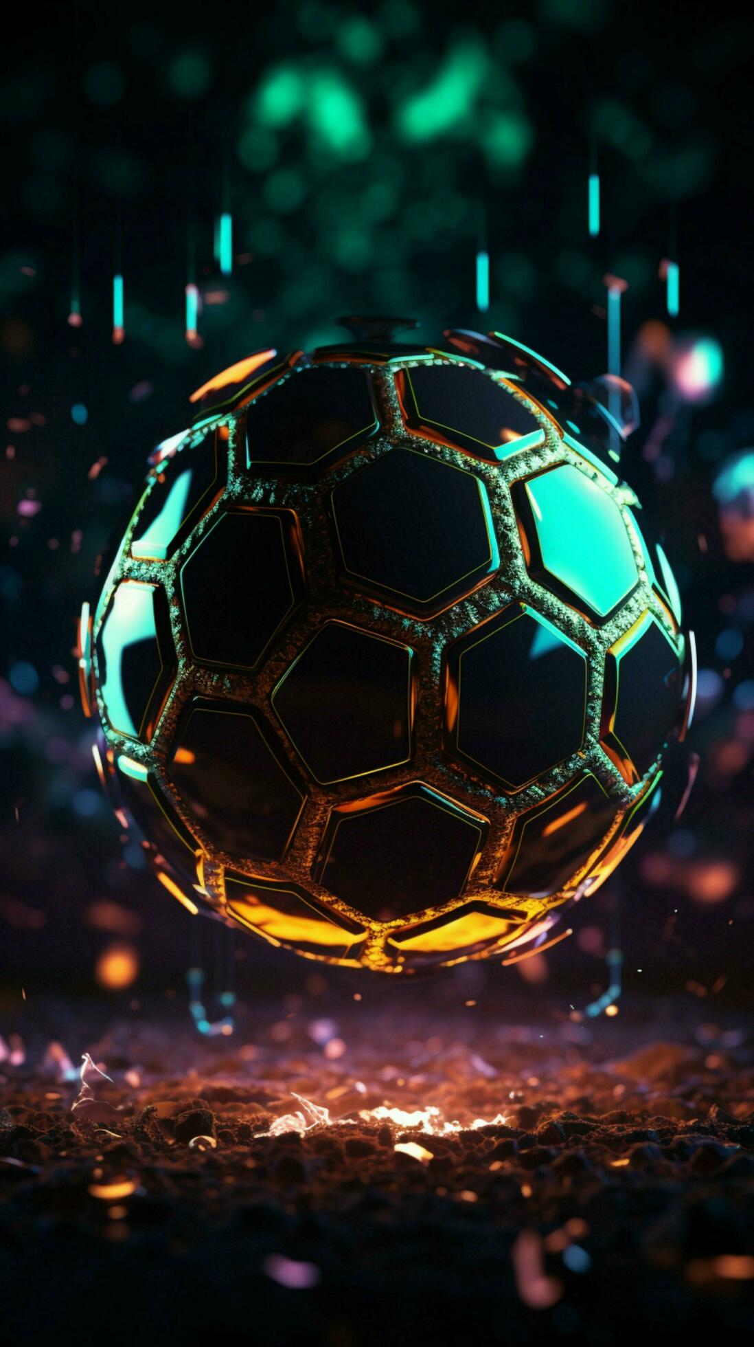 1098x1960 Dynamic neon banner Showcase sports