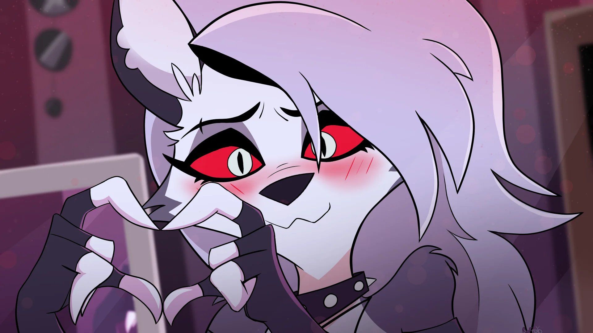 Loona wolf wallpapers top free loona wolf backgrounds wallpaperaccess