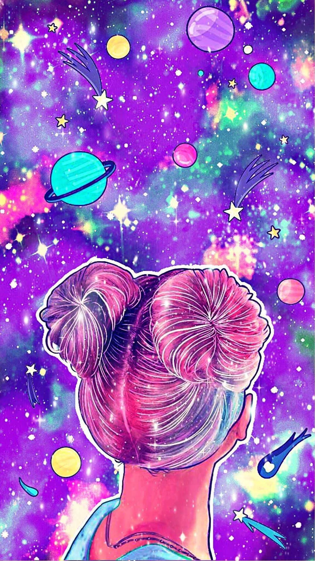 1079x1920 Hair Buns Wallpaper
