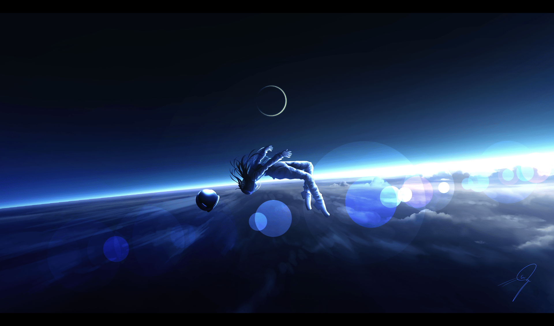 1920x1130 Download Planet Astronaut Cosmos Space