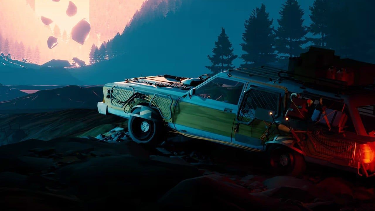 1280x720 Pacific Drive (2024). PS5 Game. Push