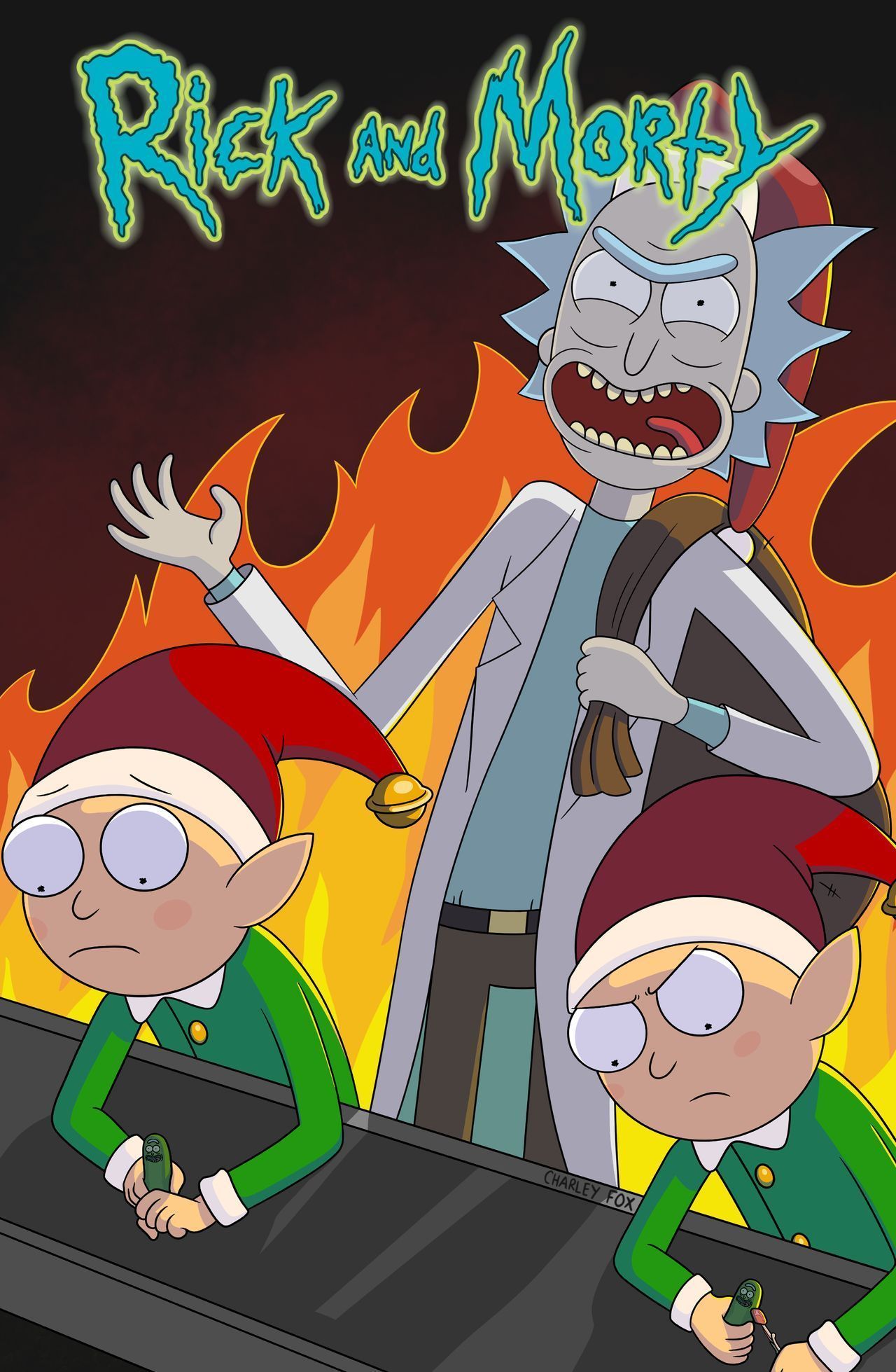 1280x1959 Rick and Morty: Merry Rickmas!