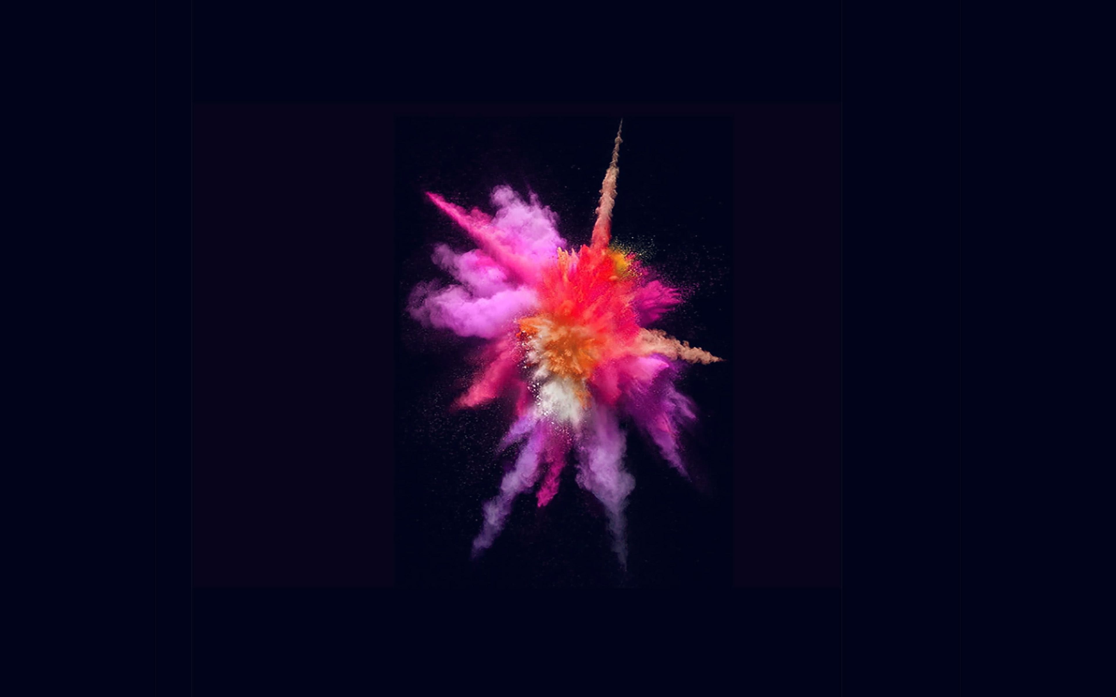 3840x2400 Apple Paint Texture Illustration Art Purple Dark Red