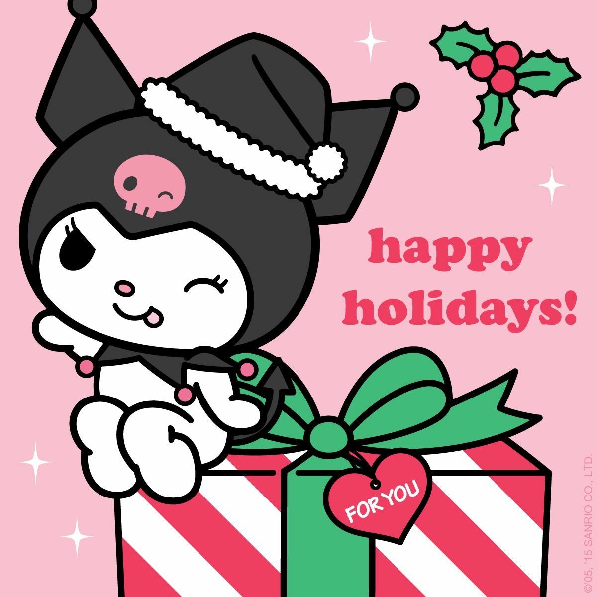 Kuromi Christmas Wallpapers - Top Free Kuromi Christmas Backgrounds ...