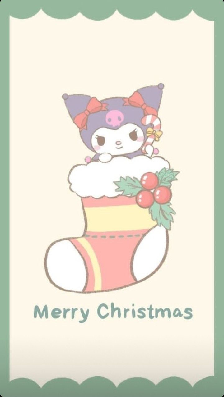 720x1278 Wallpaper Kuromi Sanrio