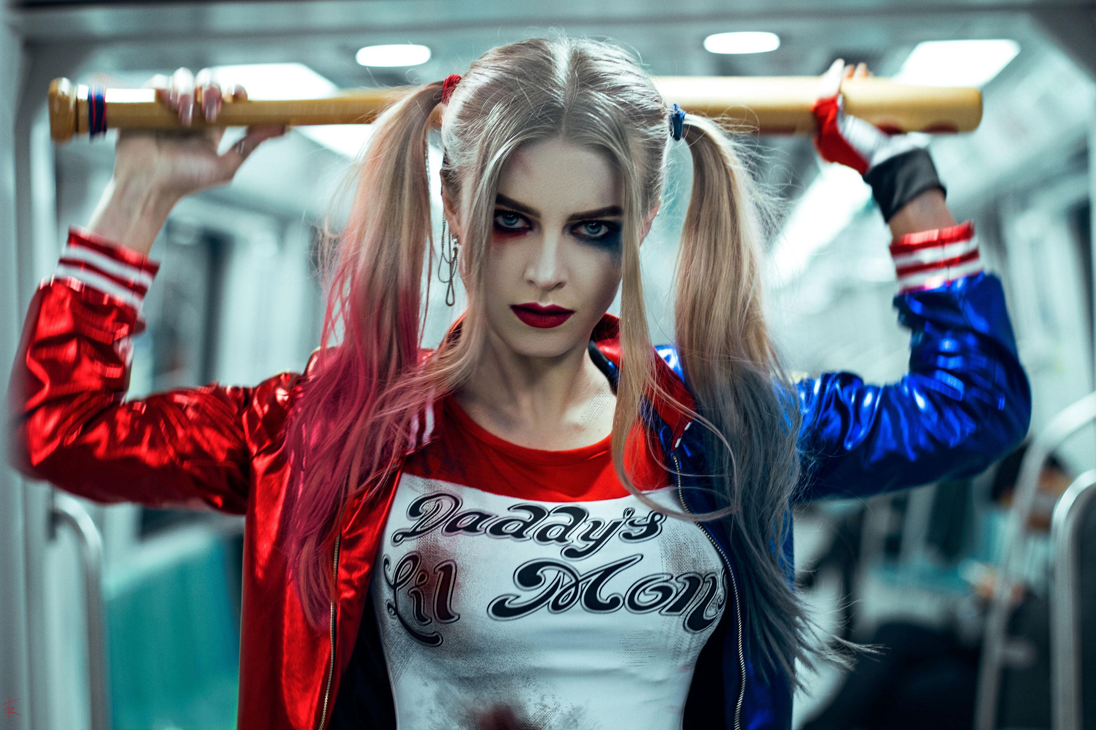 3840x2560 Joker And Harley Wallpaper