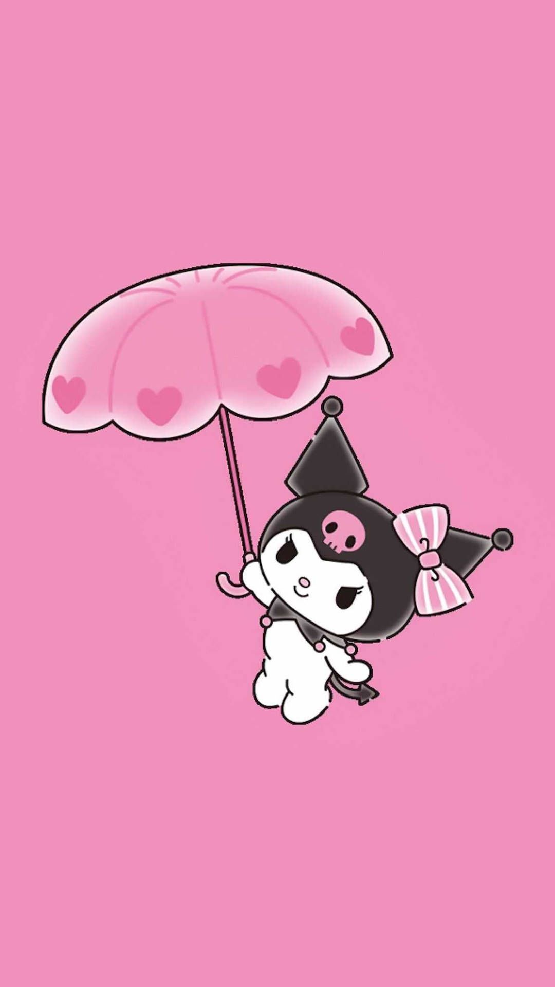 1080x1920 Cute Umbrella Wallpaper