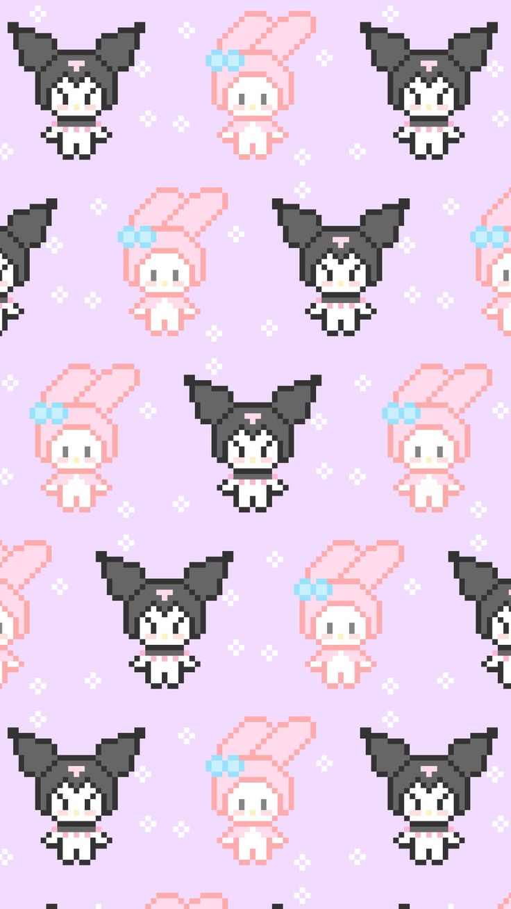 736x1308 My Melody and Kuromi wallpaper