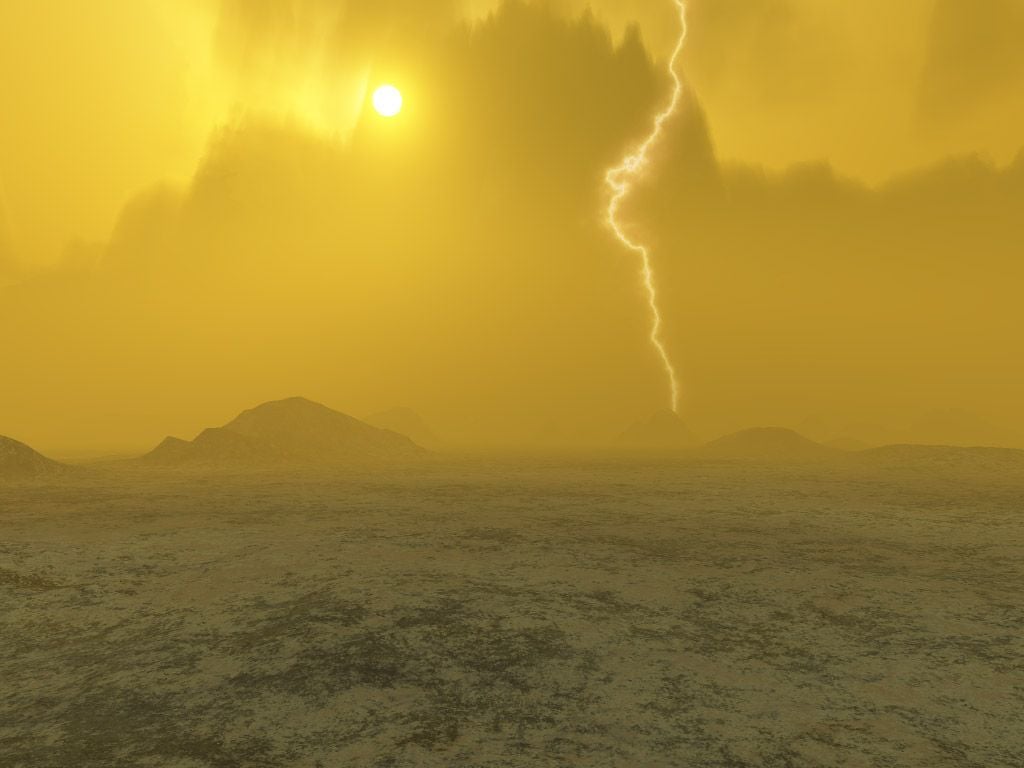 1024x768 The Likelihood of Life on Venus Just