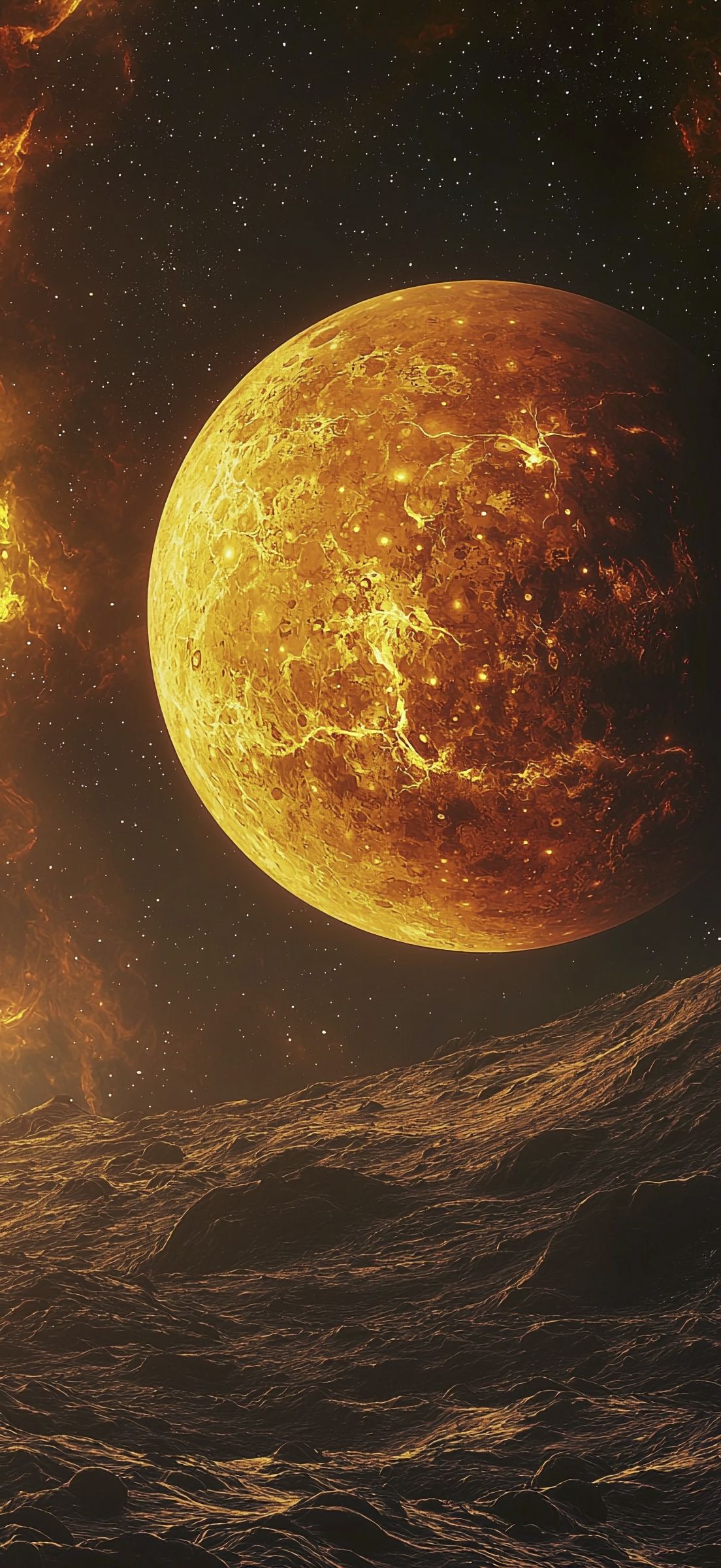 1104x2400 iPhone Space Wallpaper: Explore