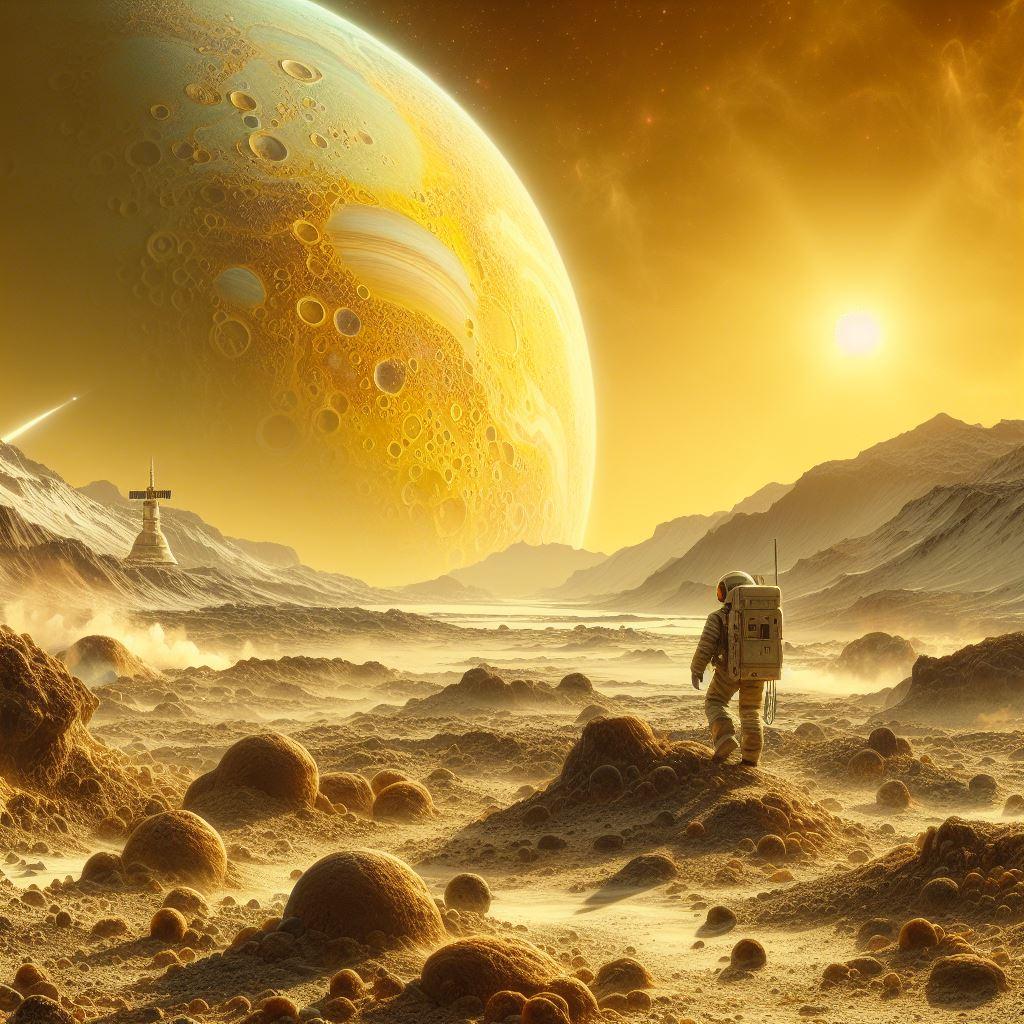 1024x1024 The surface of Venus