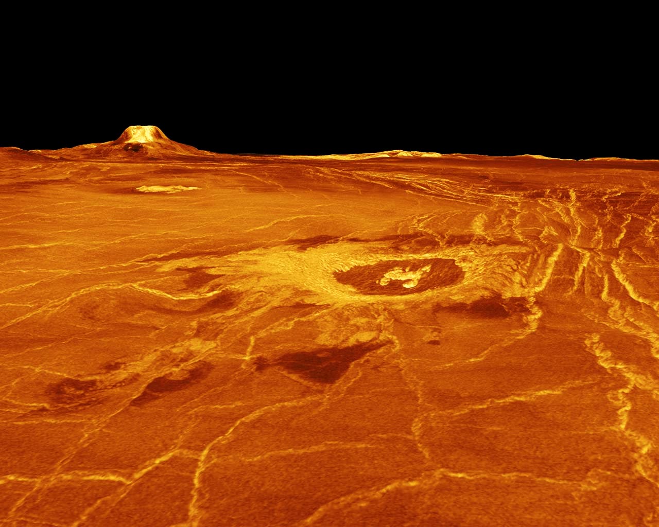 1280x1024 Ring of Fire” on Venus