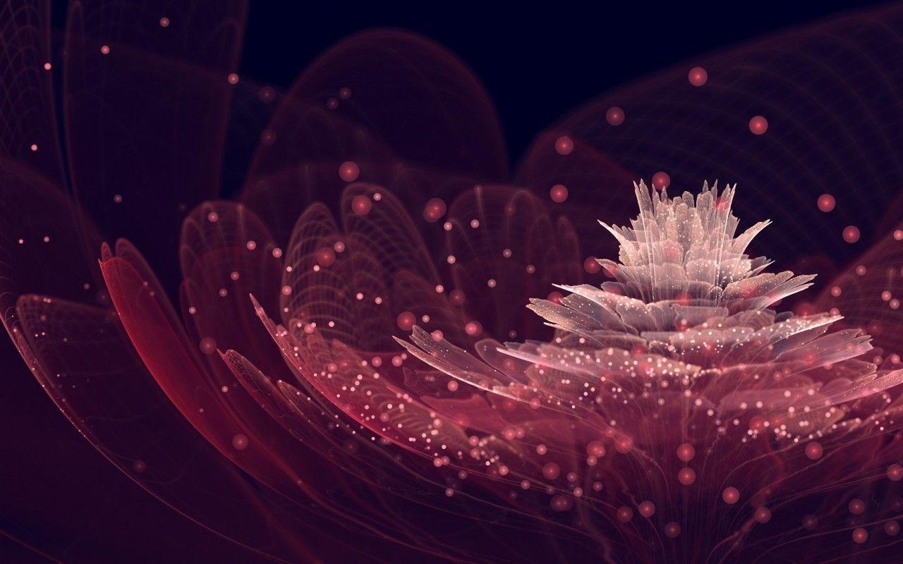1280x800 Cool Pink and Black Wallpaper