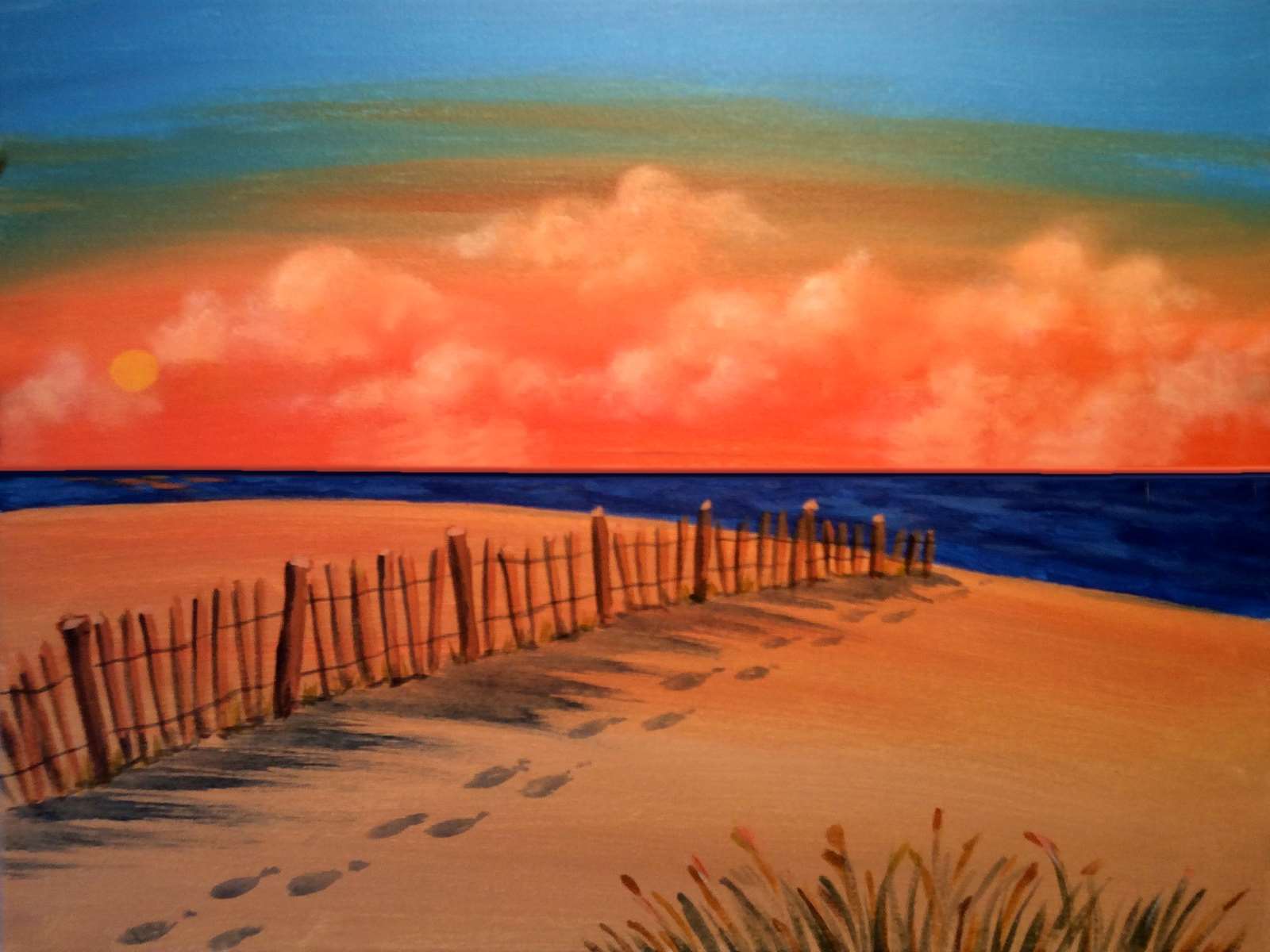 1600x1200 Fall Walk on the Beach, Sep 17