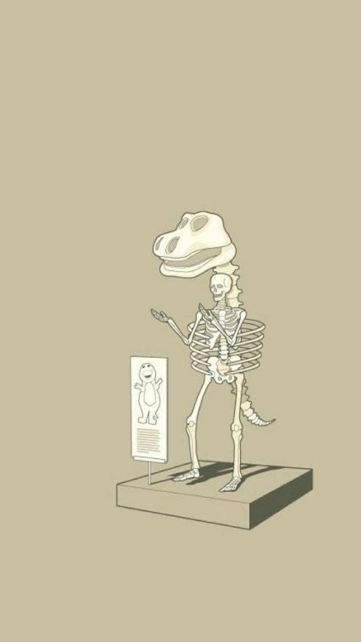 720x1280 Fossil Barney wallpaper