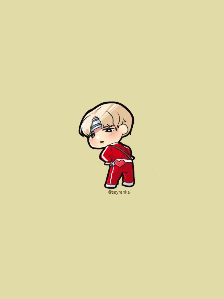 768x1024 Ren ✨.. Commissions OPEN Fans! Feel Free To Use My Chibi BTS GoGo Wallpaper (please Don't Remove The Watermark) (1 2) #iVoteBTSBBMAs #iVoteBTSBBMAs #iVoteBTSBBMAs