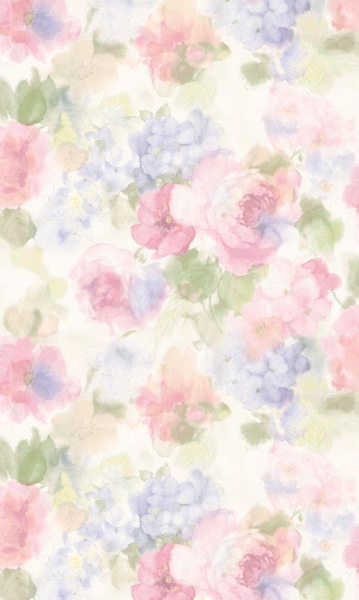 700x1167 Mobile wallpaper ilustrador pintado a mano Rose floral aguada de