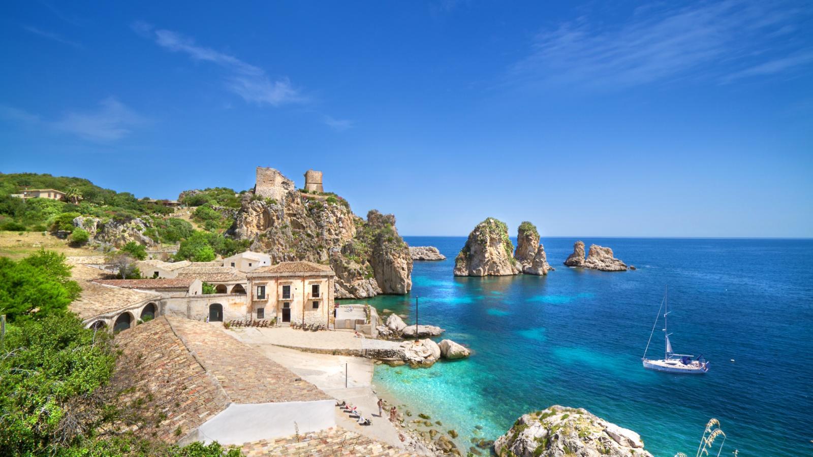 1600x900 Sicily Wallpaper