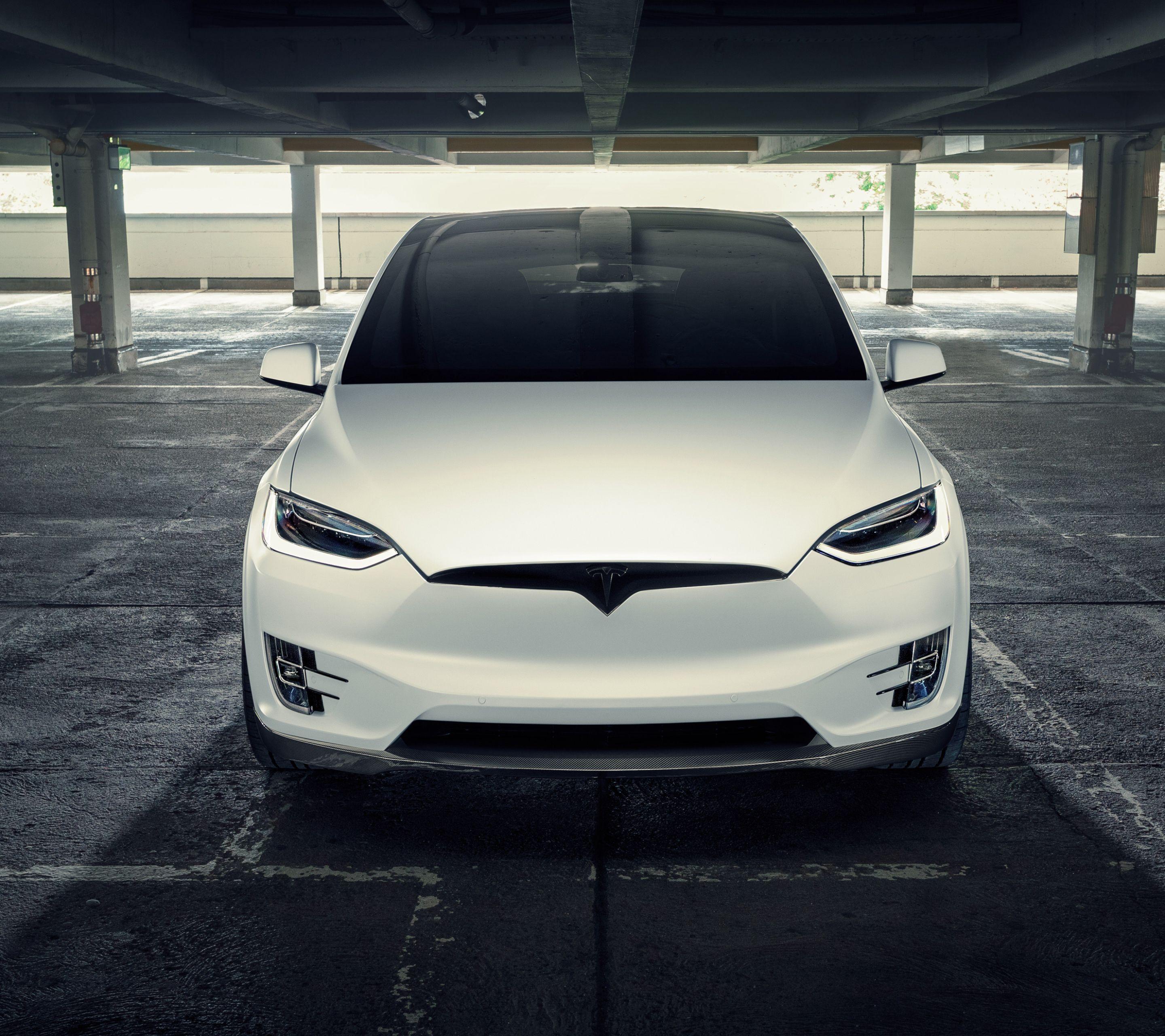 2880x2560 Vehicles Tesla Model X (2880x2560) Wallpaper