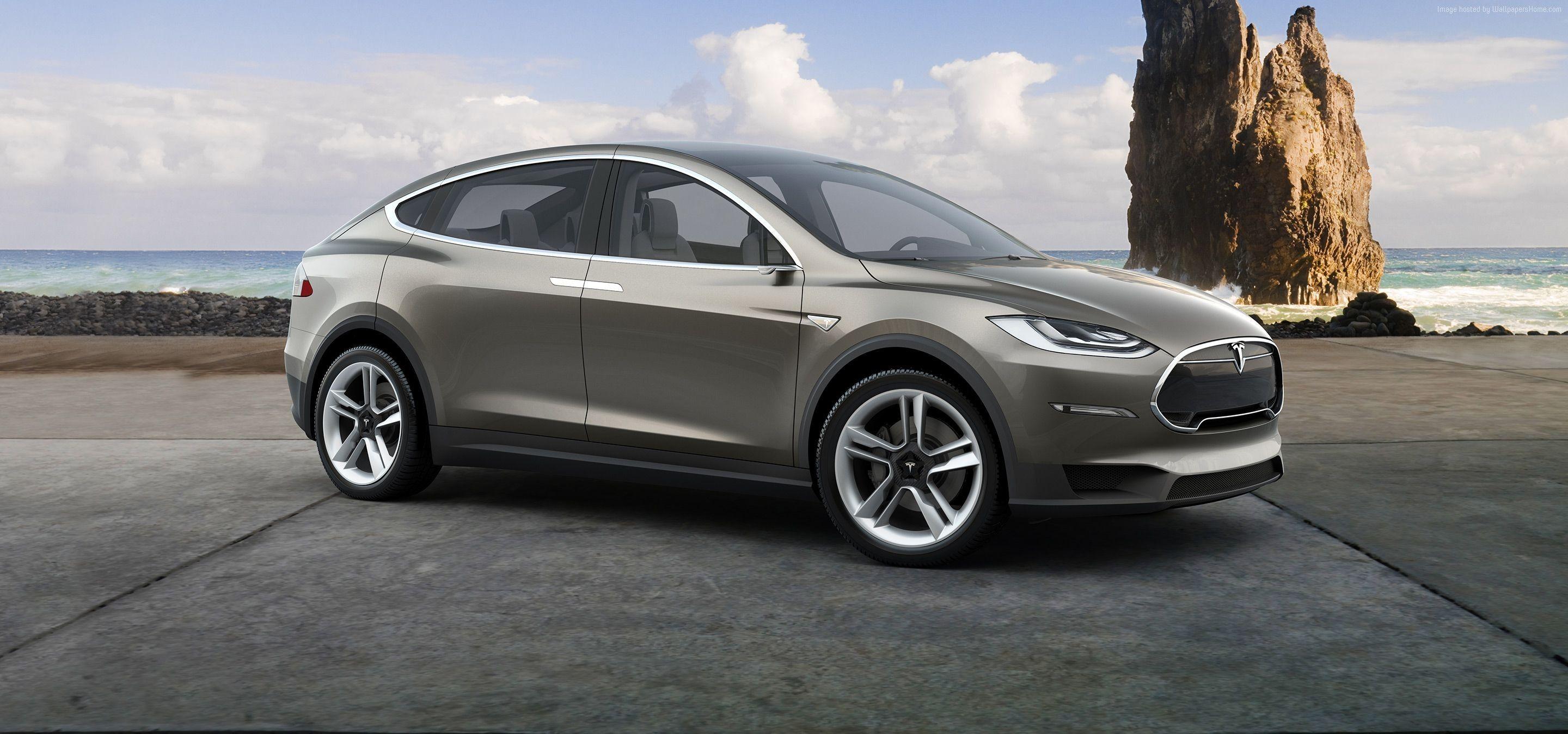 2880x1350 Tesla Model X Wallpaper