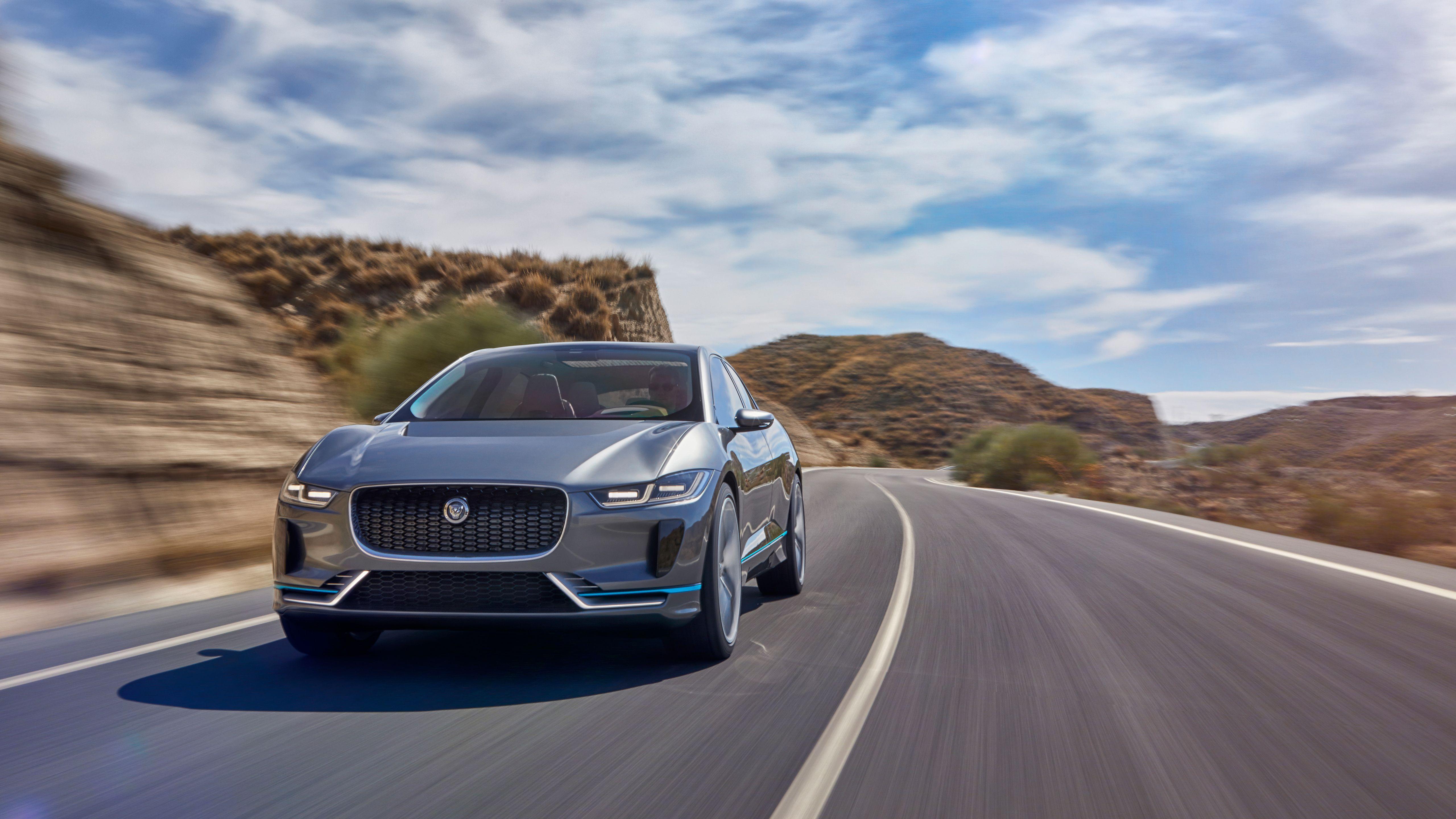 5120x2880 Jaguar I Pace Electric SUV 5K Wallpaper. HD Car
