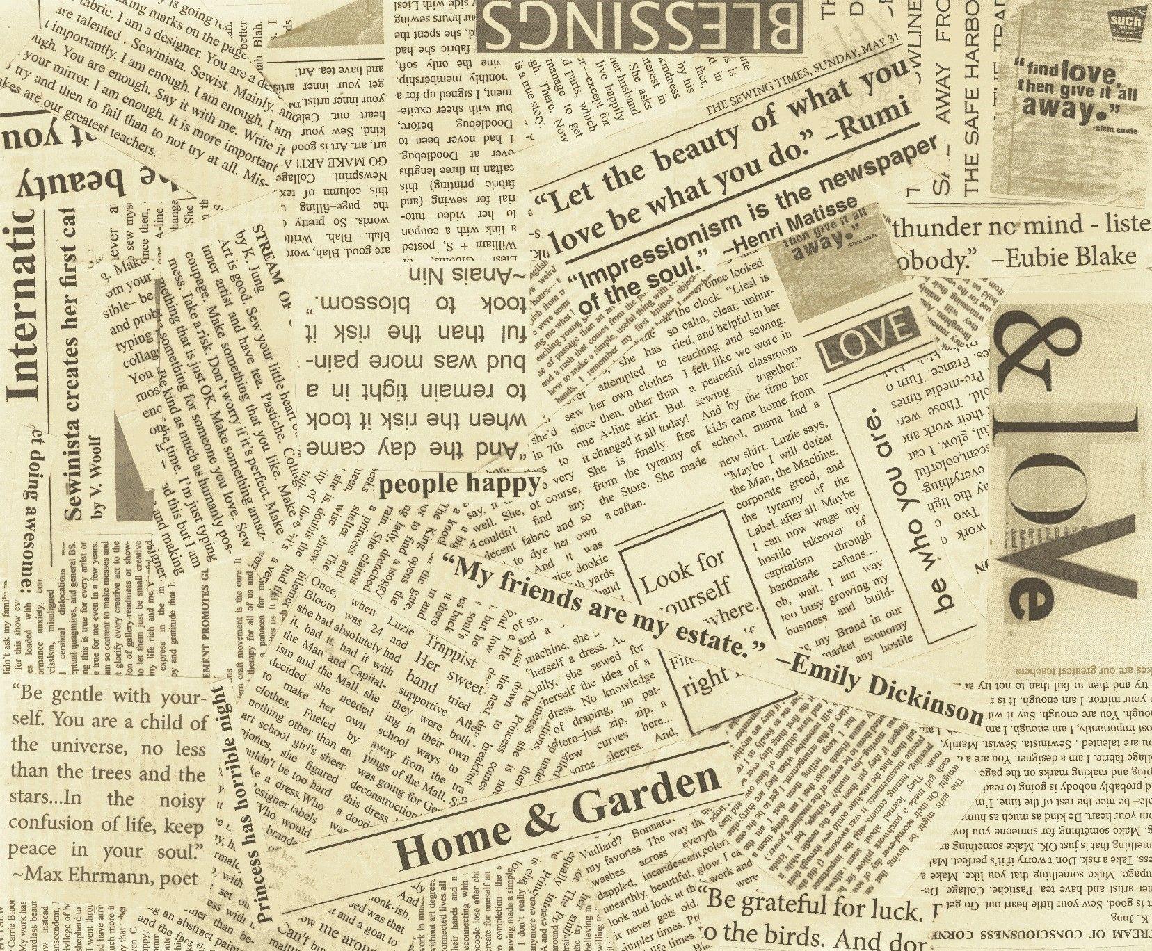 Newspaper Aesthetic Wallpapers Top Free Newspaper Aesthetic Backgrounds Wallpaperaccess