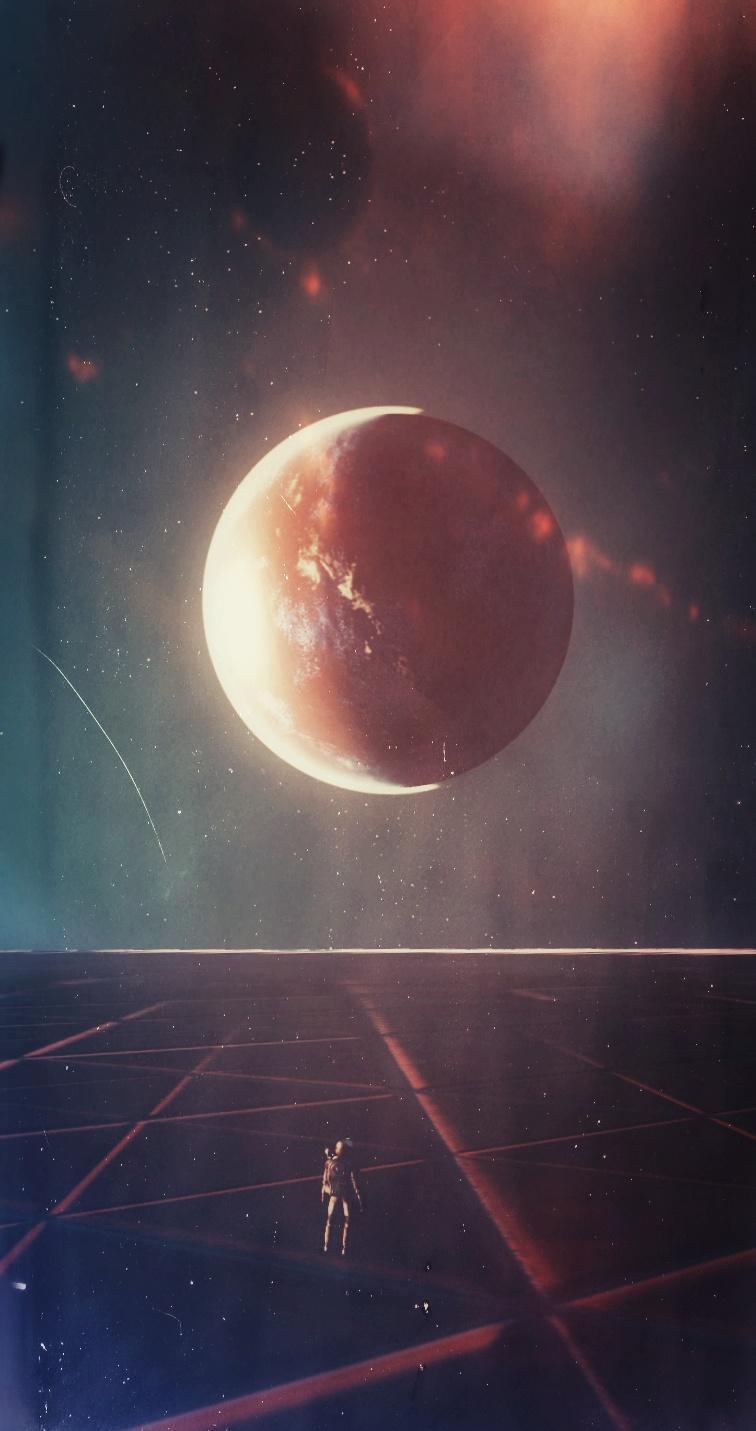 756x1431 From the Edge Mobile Wallpaper taken on the outside of a